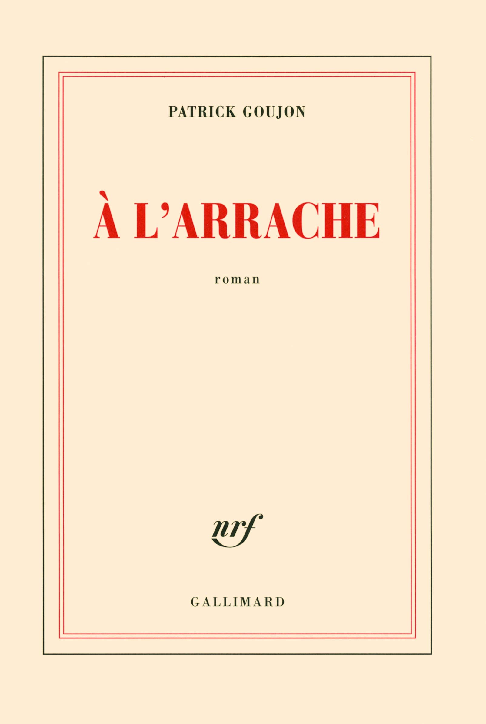 À l'arrache 9782070132935