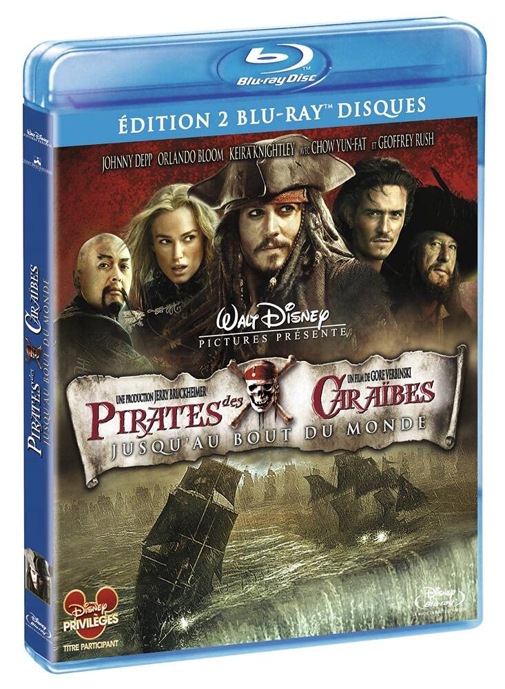 Pirates des Caraïbes : Jusqu'au bout du Monde [Édition 2 Blu-ray] 8717418140229