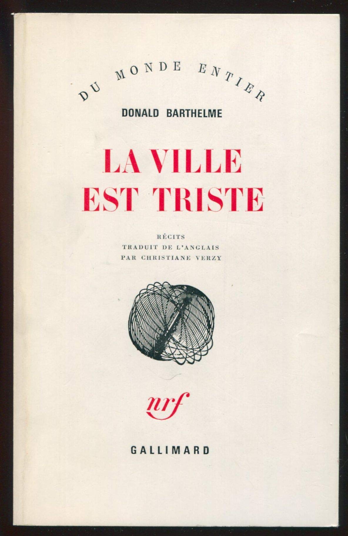 La Ville est triste 9782070298426