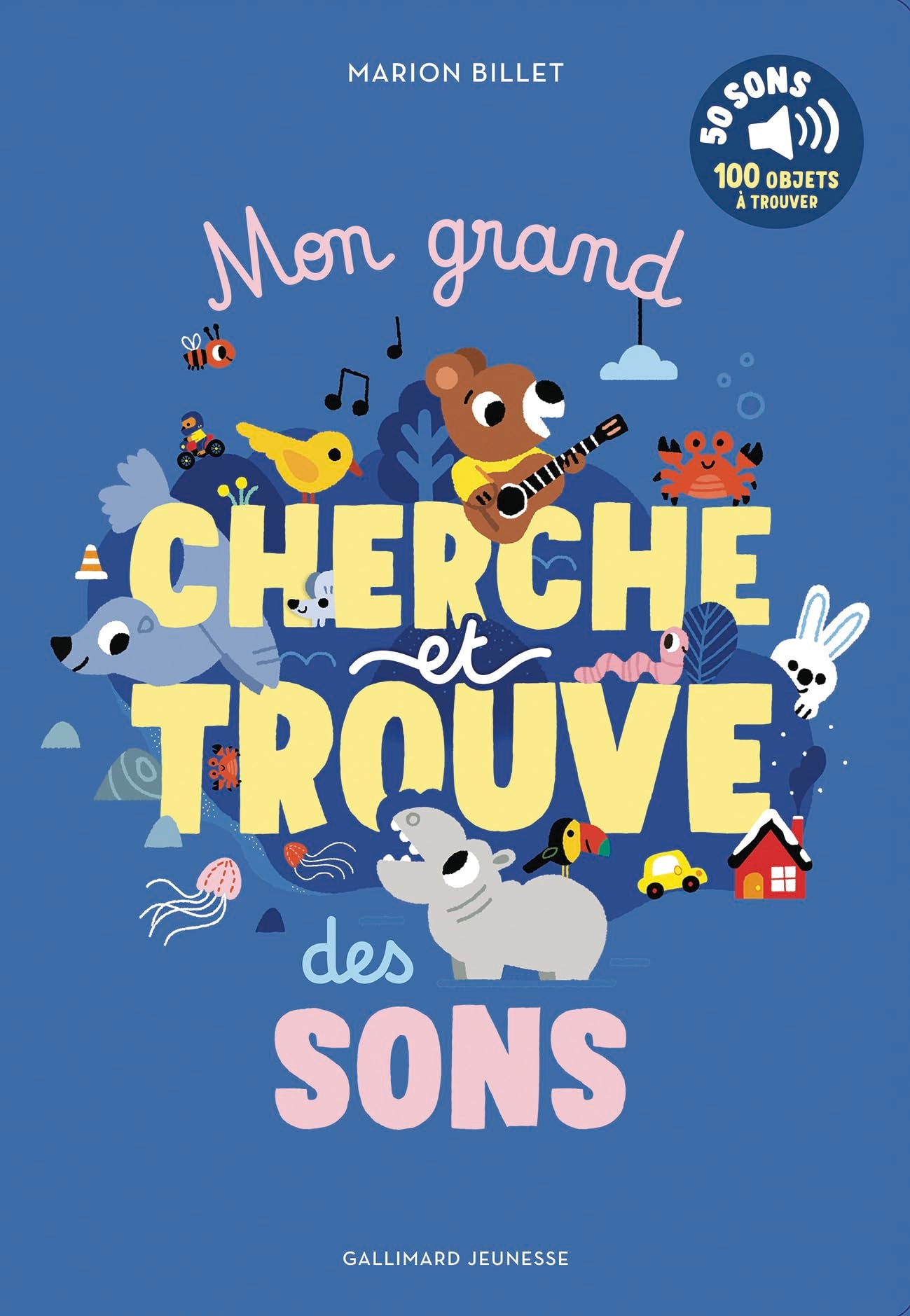 Mon grand cherche et trouve des sons: 50 sons - 100 objets à trouver 9782075208161