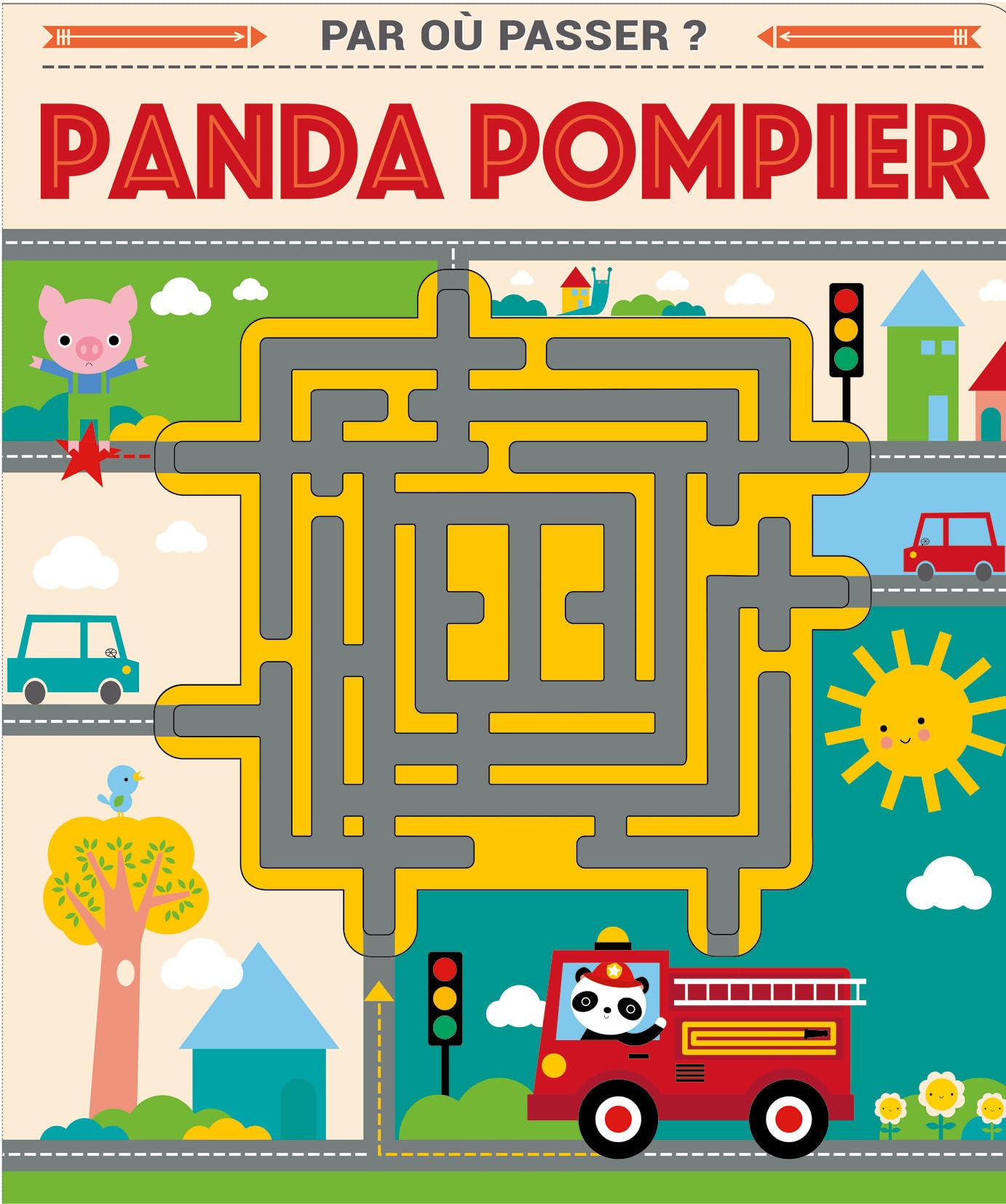 PANDA POMPIER (COLL.1ERS LABYRINTHES) 9782359904604