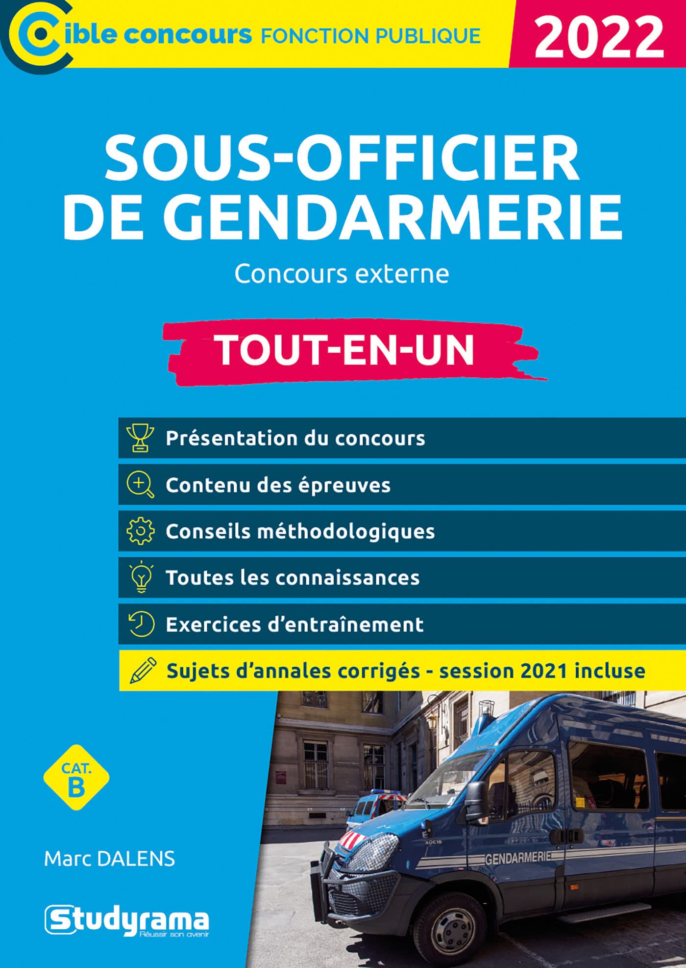 Sous-officier de gendarmerie – Concours externe: Tout-en-un 2022 9782759048274