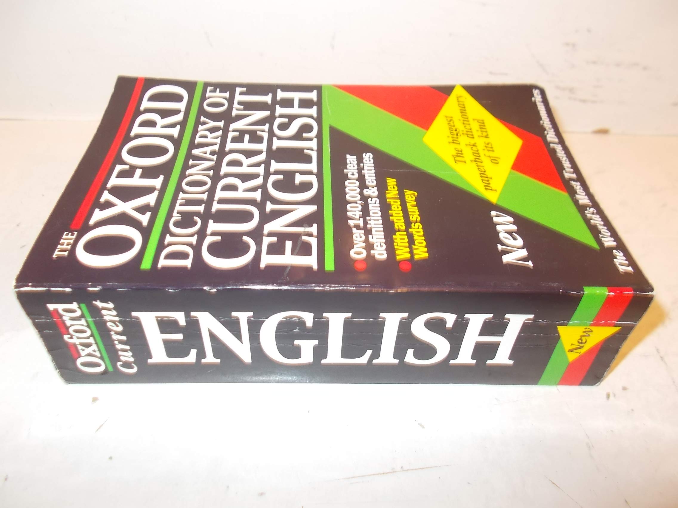 Dictionnary Of Current English 9780198600756