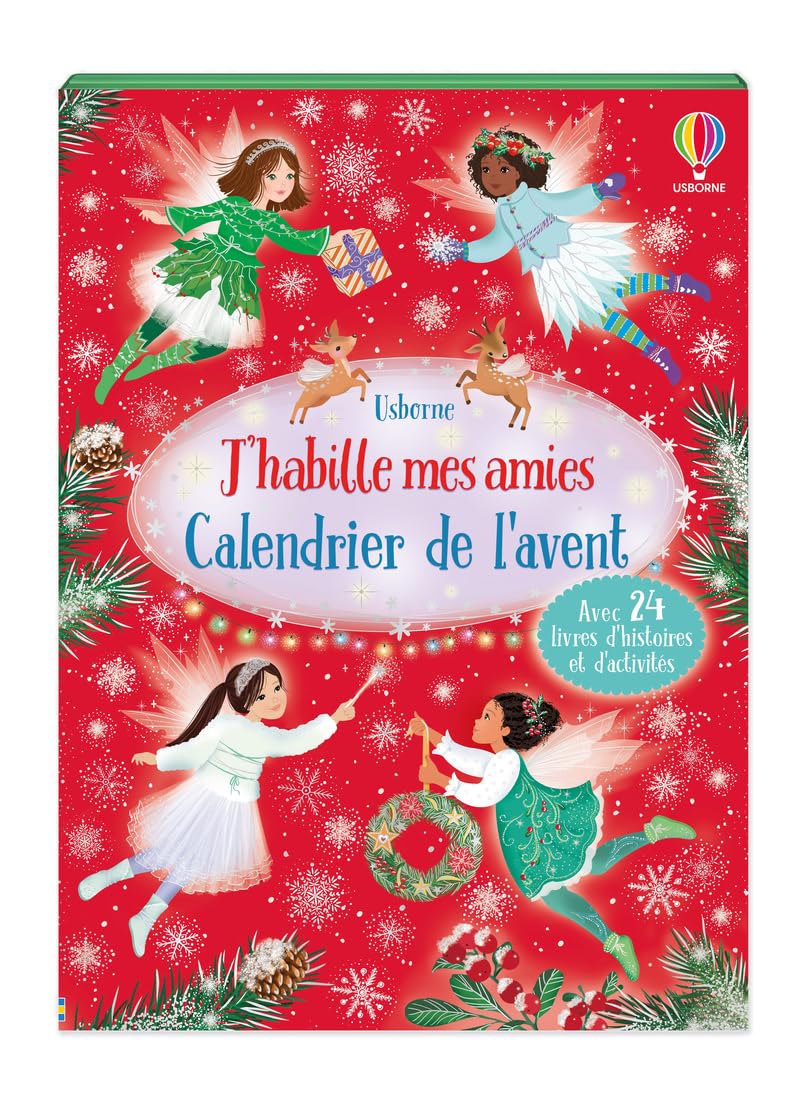 Calendrier de l'avent J'habille mes amies - Dès 5 ans 9781836062714