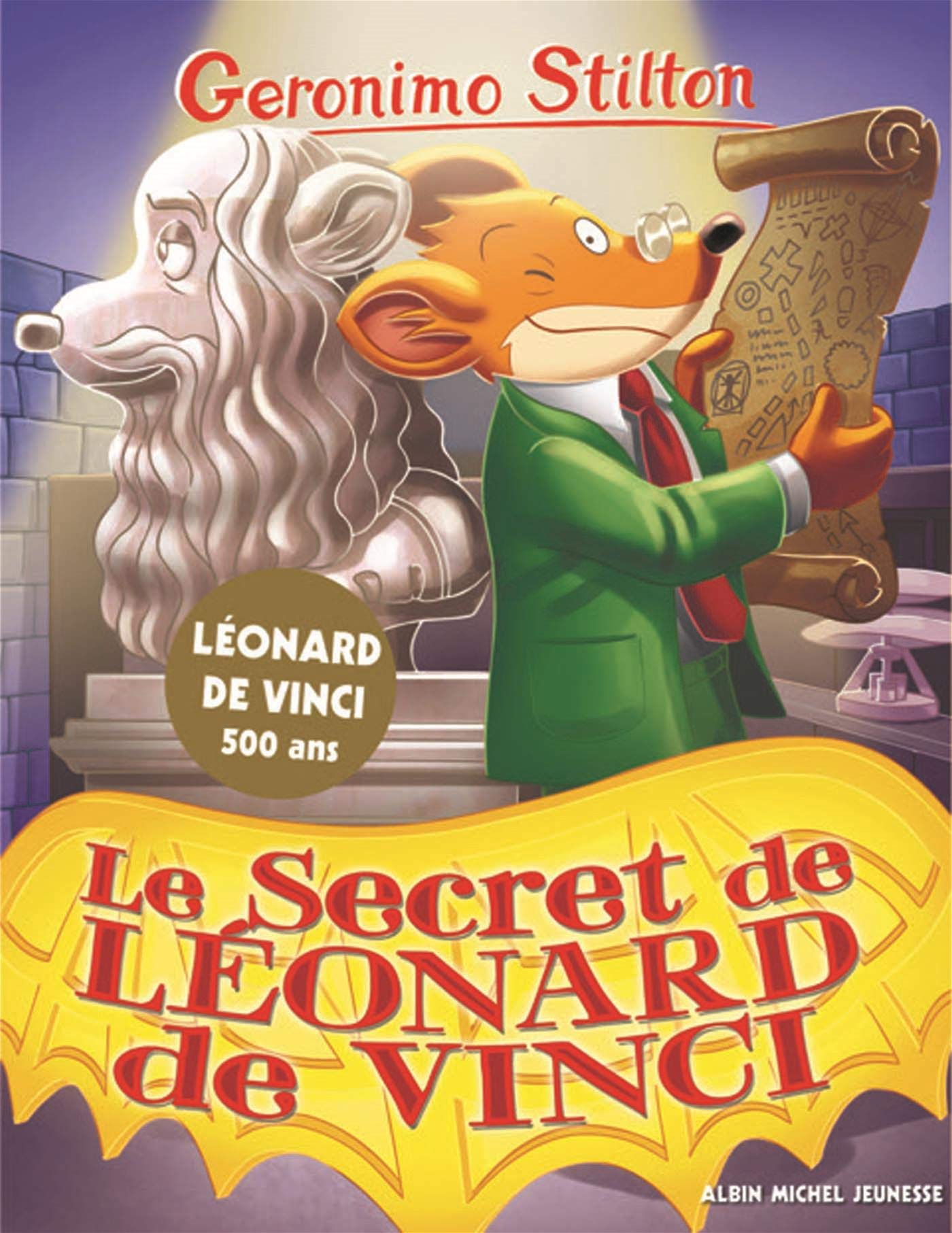 Geronimo Stilton T91 Le Secret de Léonard de Vinci 9782226440877