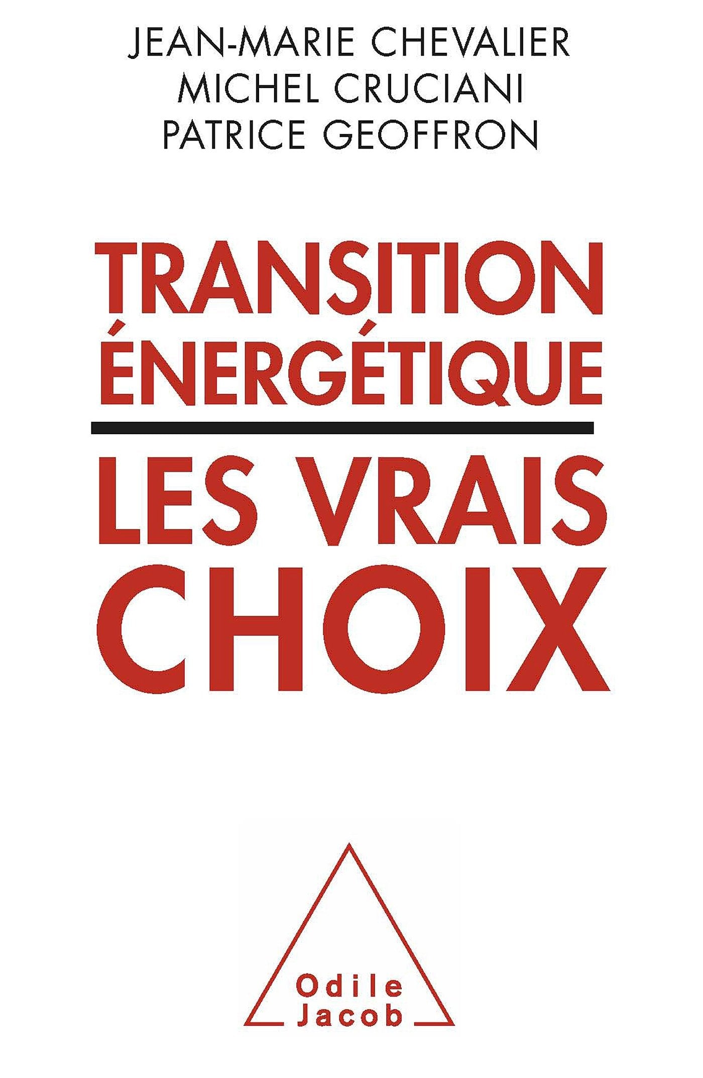 Transition énergétique : les vrais choix 9782738130143