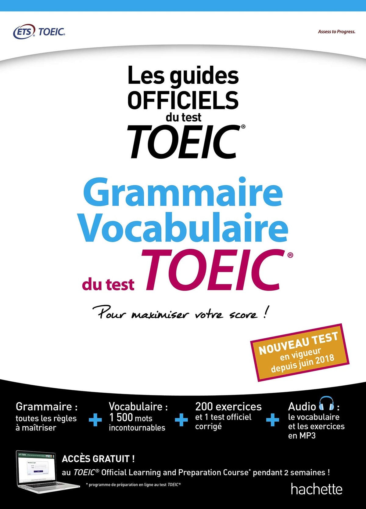 Grammaire Vocabulaire TOEIC® (conforme au nouveau test TOEIC®) 9782017013990