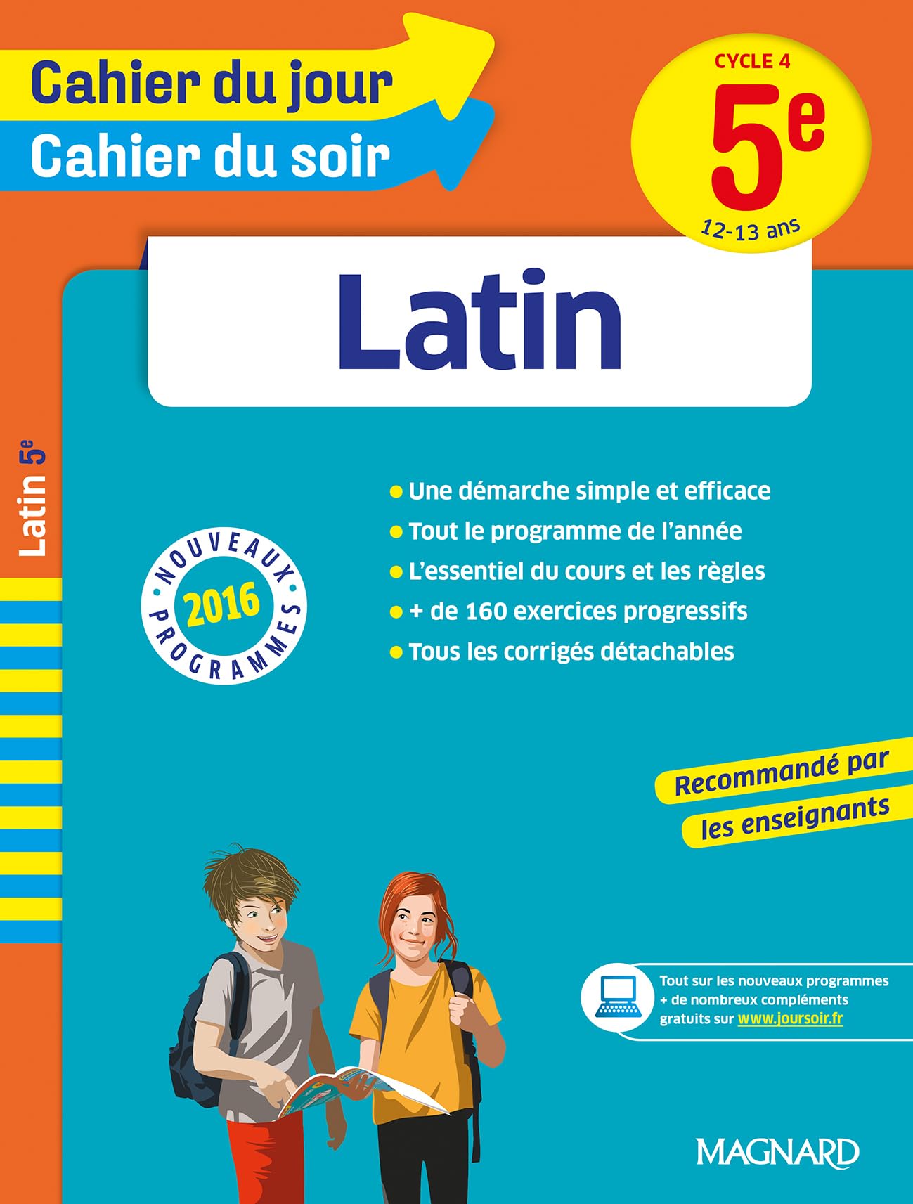 Cahier du jour/Cahier du soir Latin 5e 9782210752986