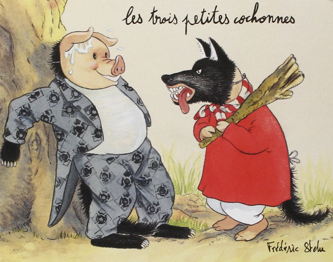 Les trois petites cochonnes 9782211056120