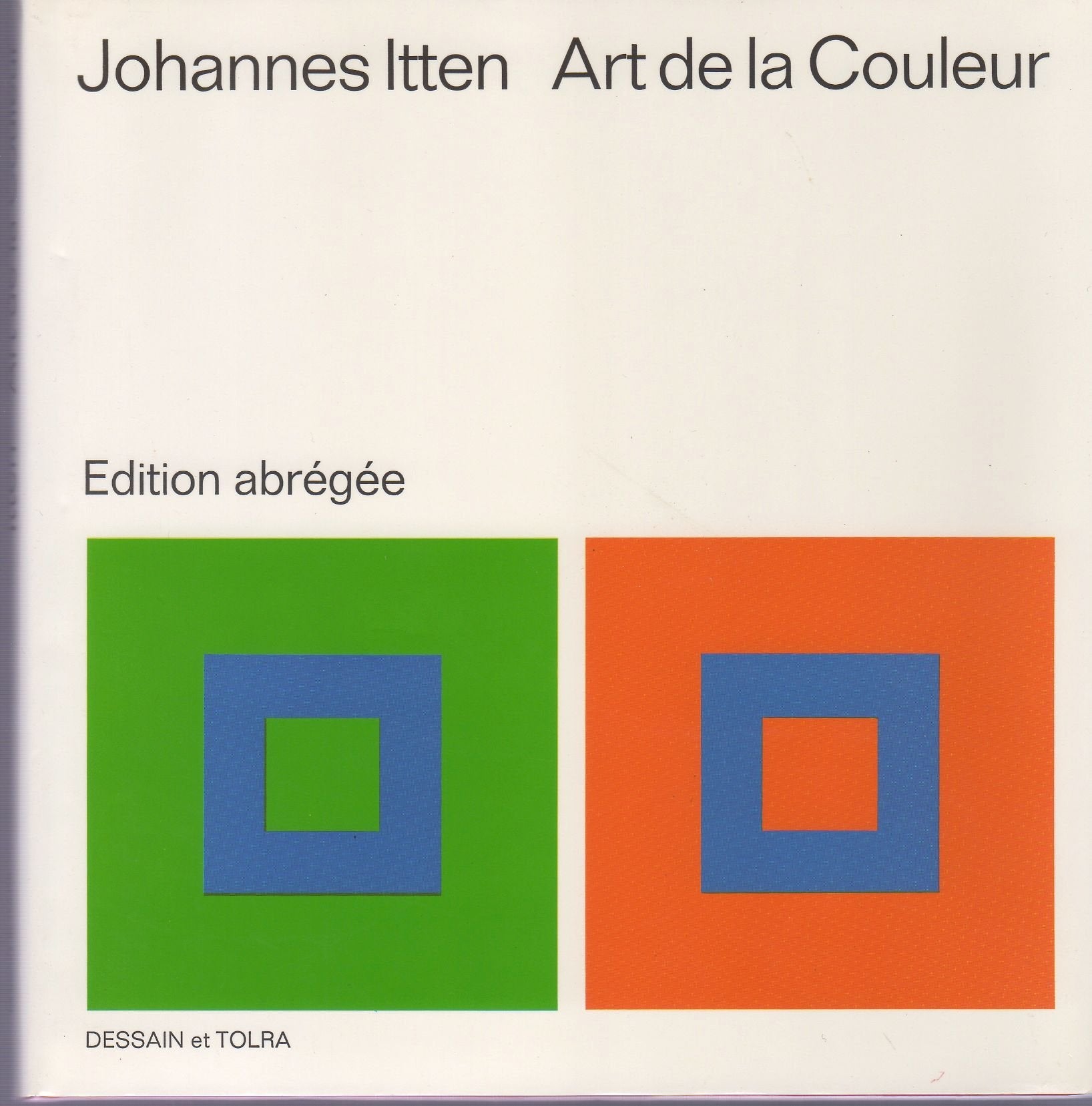 Art de la couleur Edition abrégée 9782249250033