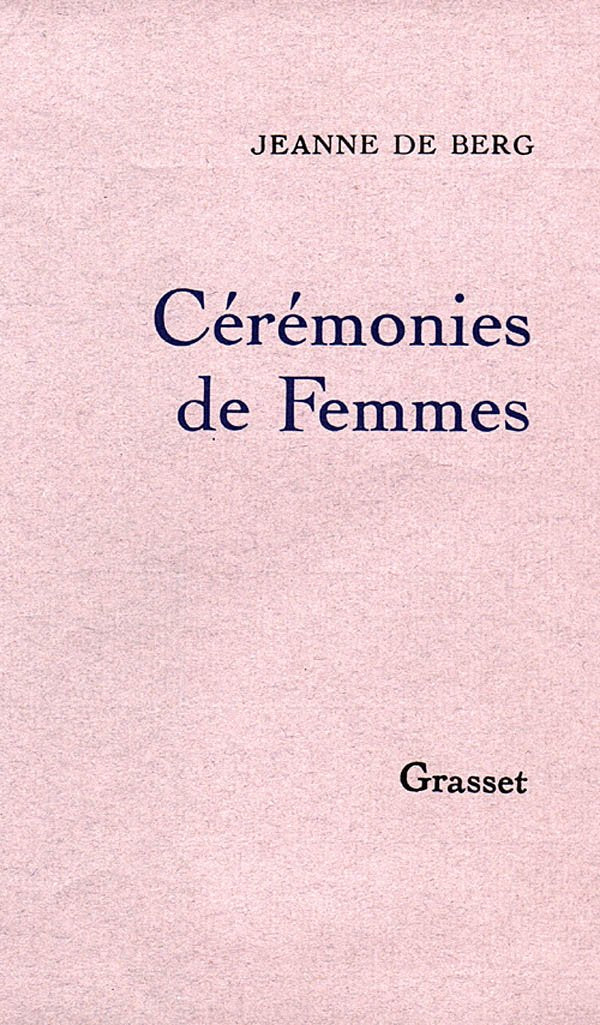 Cérémonies de femmes 9782246365310