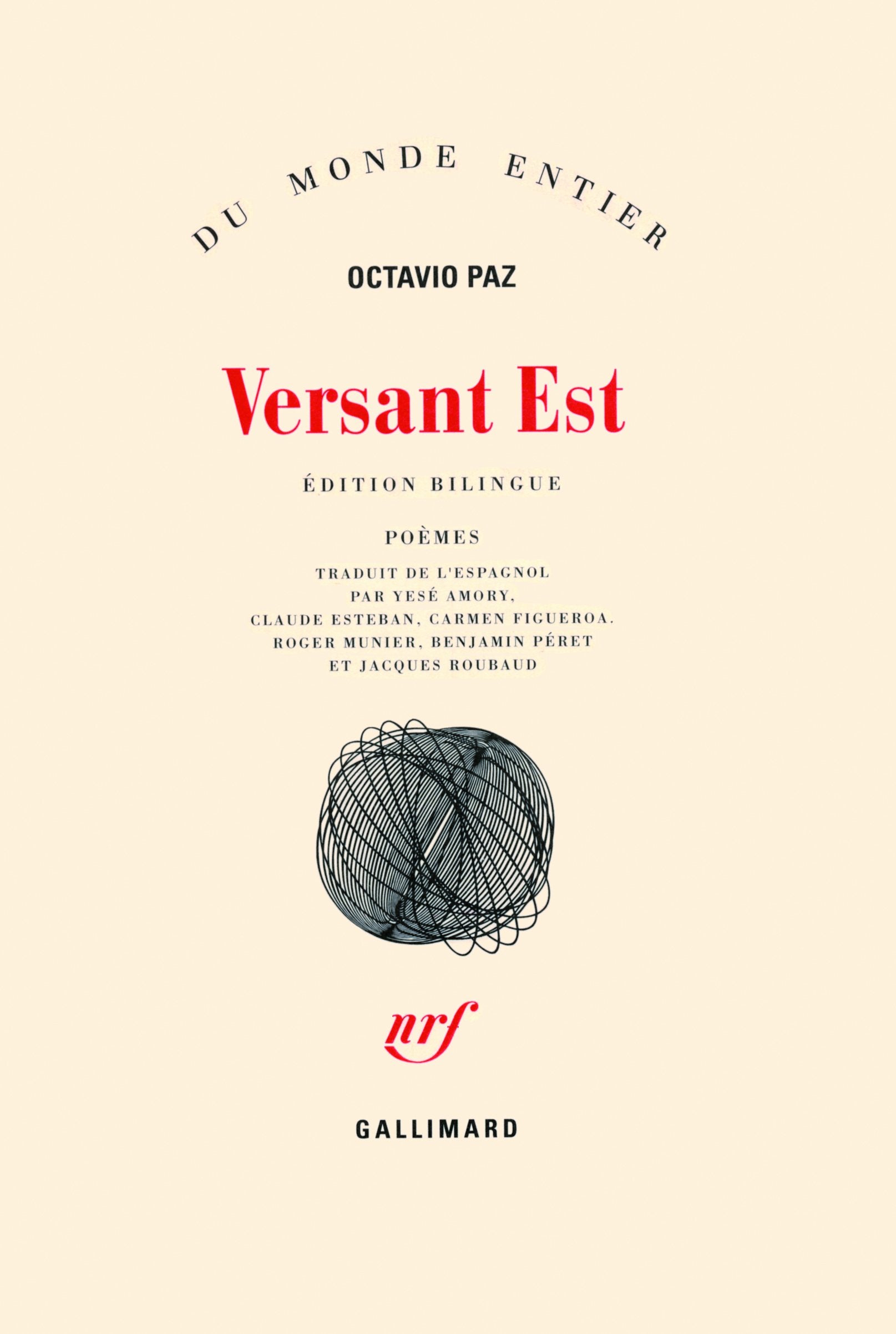 Versant Est et autres poèmes 9782070278428