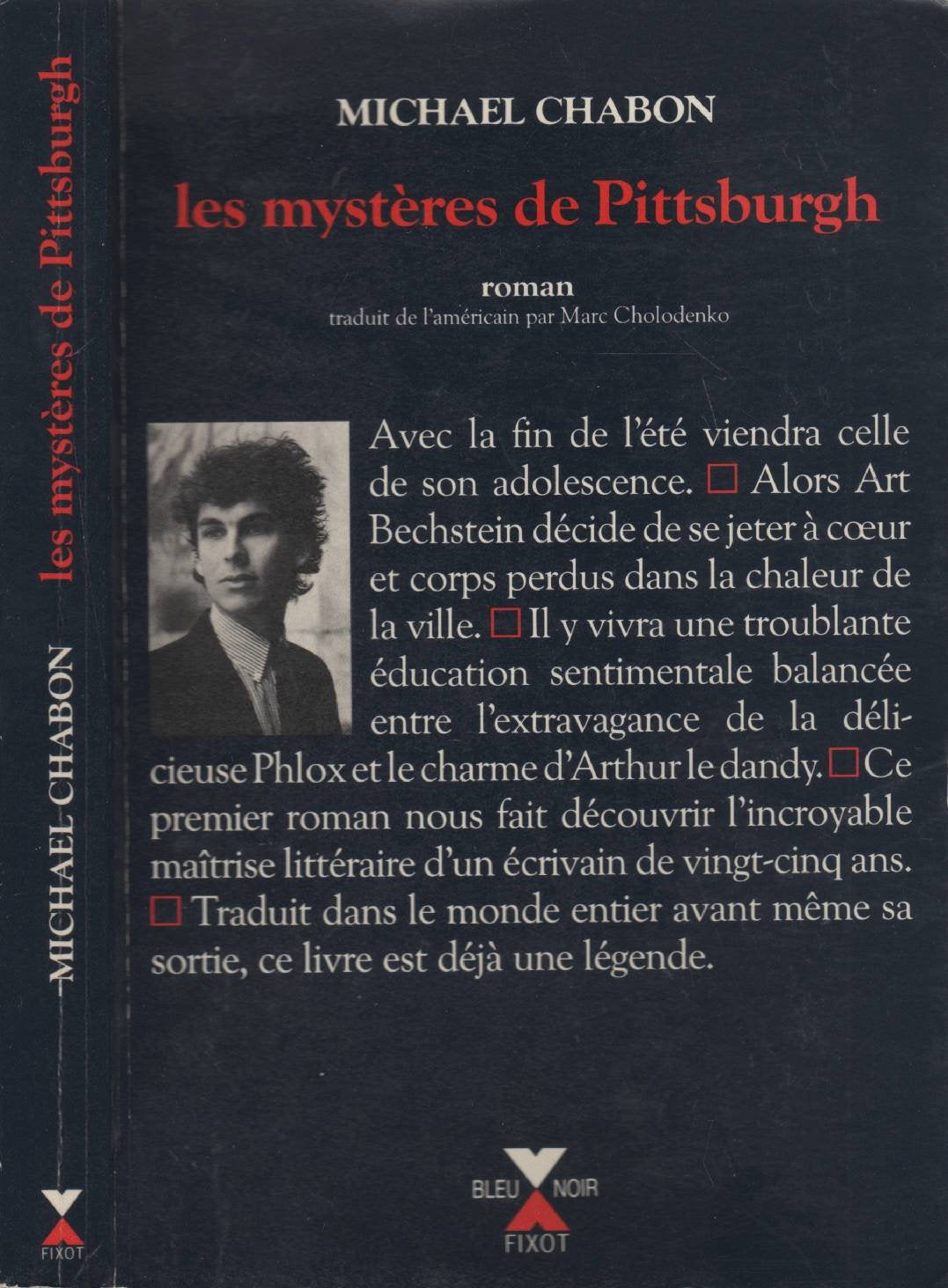 Les mysteres de pittsburgh 9782876450325