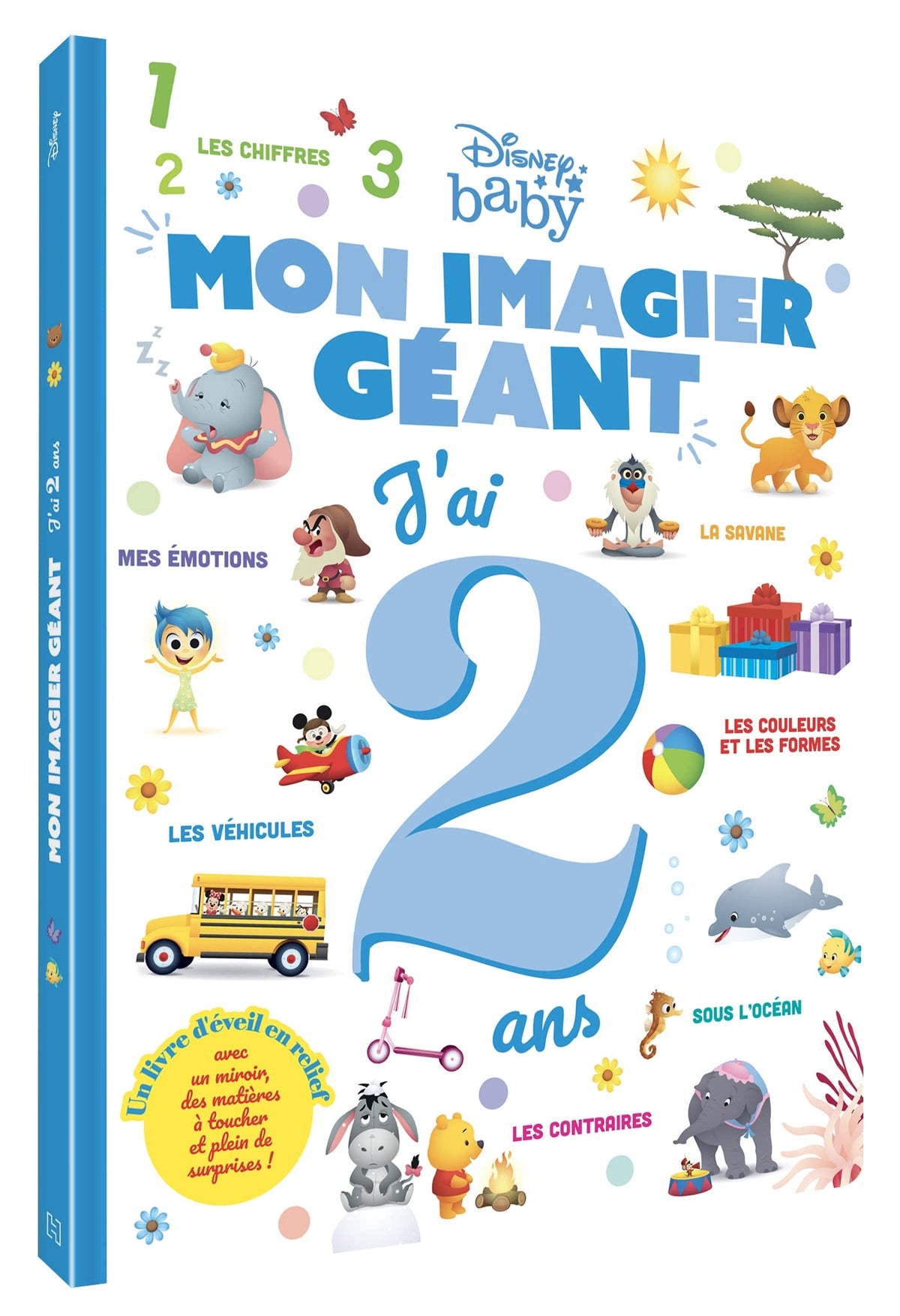 DISNEY BABY - Mon imagier géant - J'ai 2 ans 9782017192176