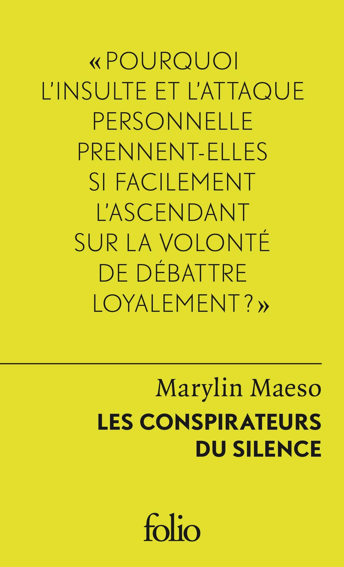 Les conspirateurs du silence 9782072849336