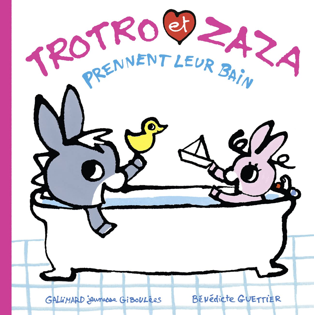 TROTRO ET ZAZA PRENNENT LEUR BAIN 9782070603596