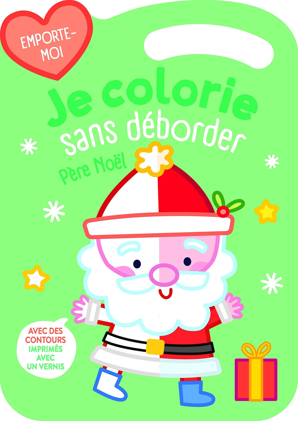 Je colorie sans déborder - Père Noël 9789464760989