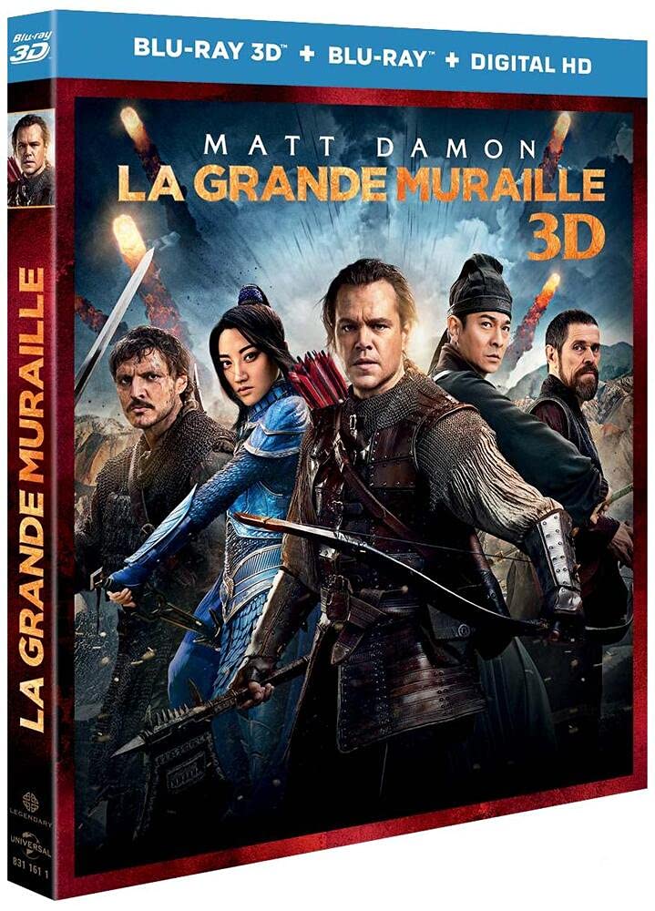 La Grande Muraille 3D + Blu-Ray + Digital HD 5053083116118