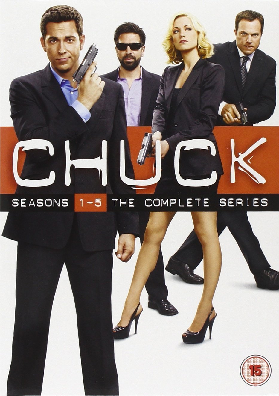 Chuck - Season 1-5 Complete [DVD] [2012] [STANDARD EDITION] 5051892117159