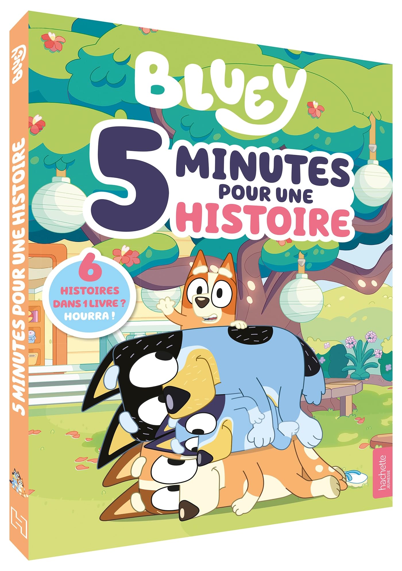 Bluey - 5 minutes pour une histoire: Recueil d'histoires 9782017292005