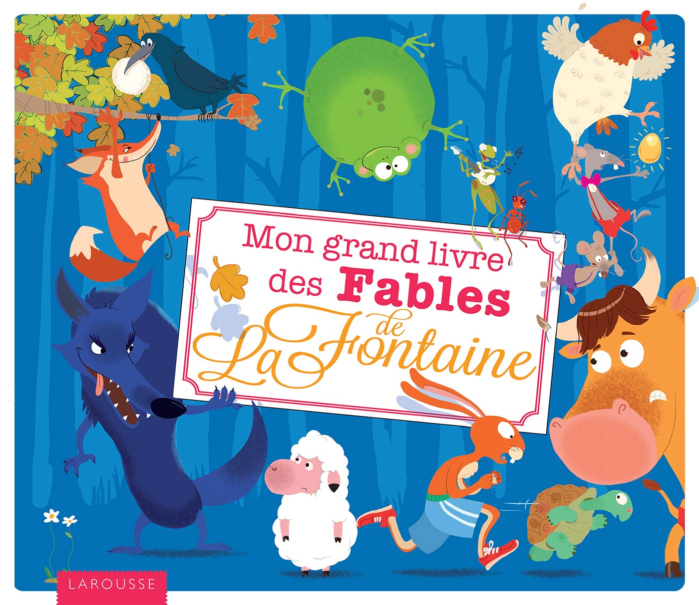 Mon grand livre des fables de La Fontaine 9782035915542