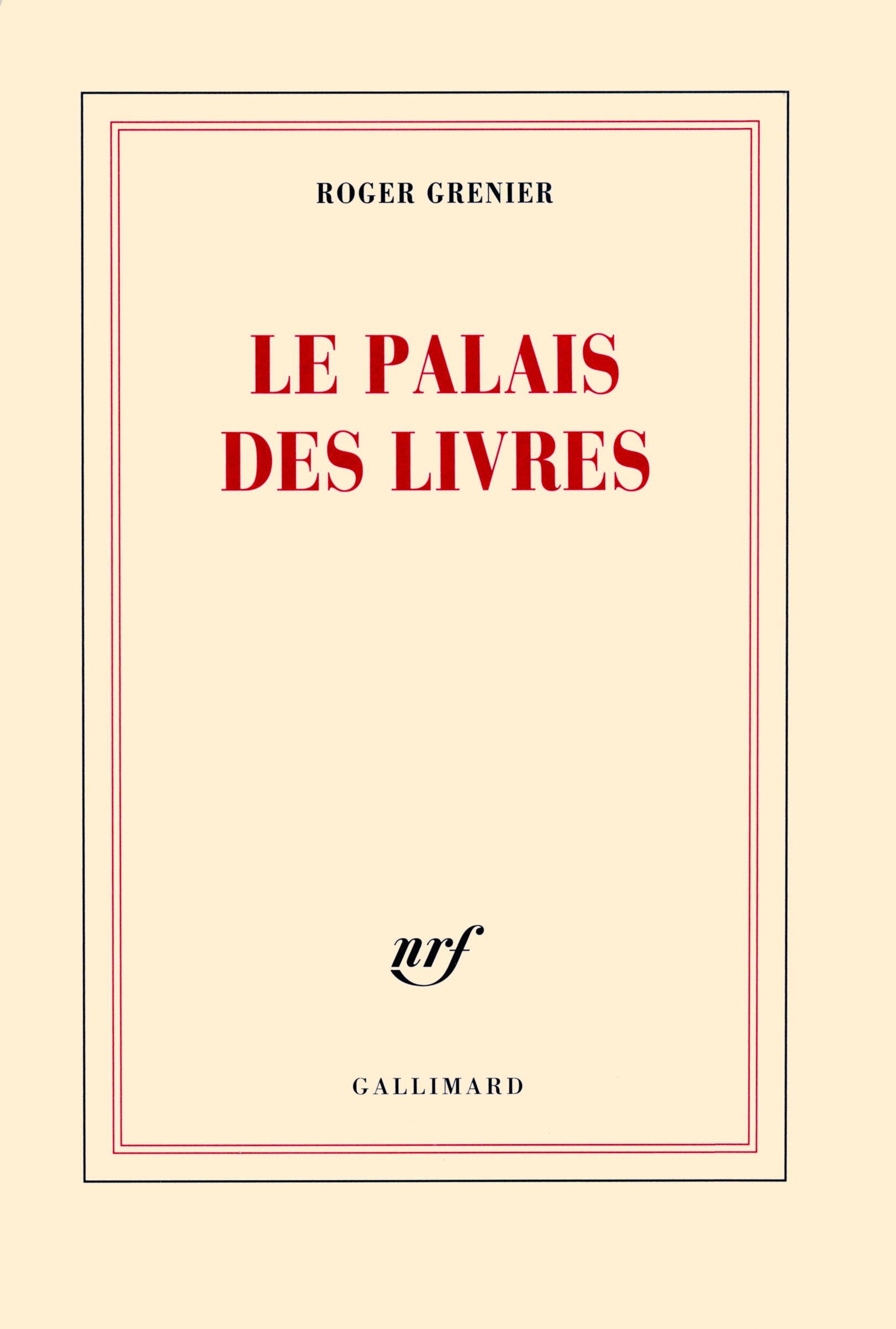 Le palais des livres 9782070131426