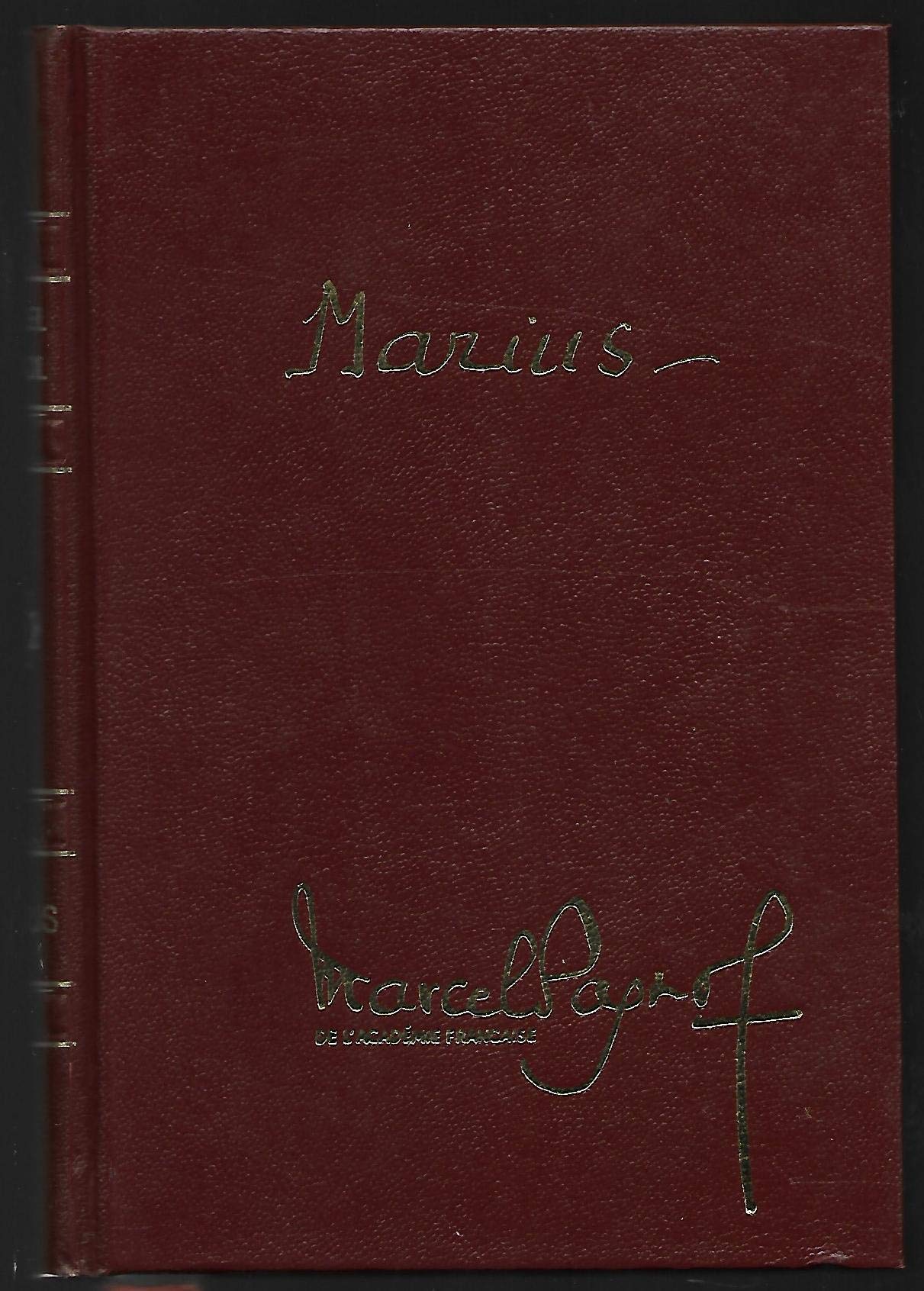 MARIUS: TEXTE DEFINITIF. 