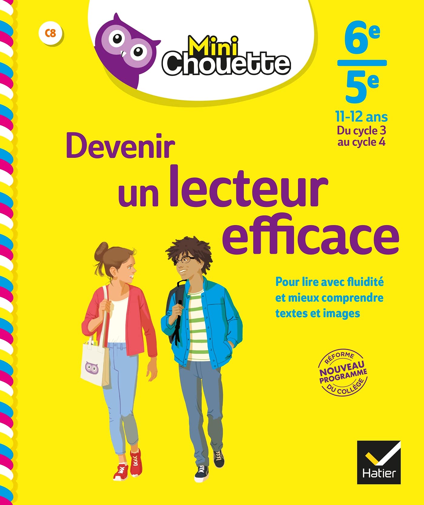 Mini Chouette Devenir un lecteur efficace 6e/5e: cahier de soutien en français (du cycle 3 au cycle 4) 9782401051331