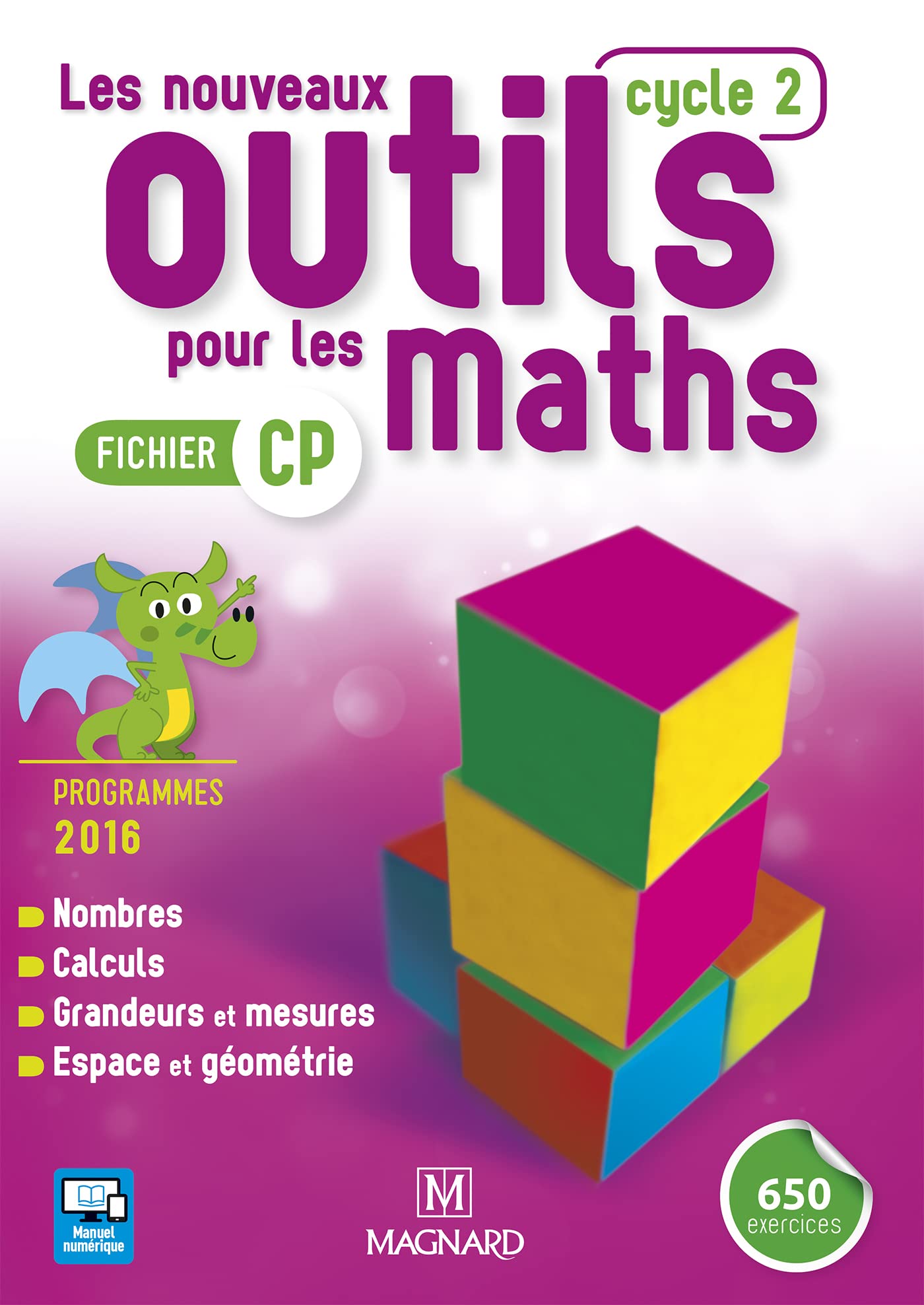 Les Nouveaux Outils pour les Maths CP (2016) - Fichier de l'élève 9782210501966