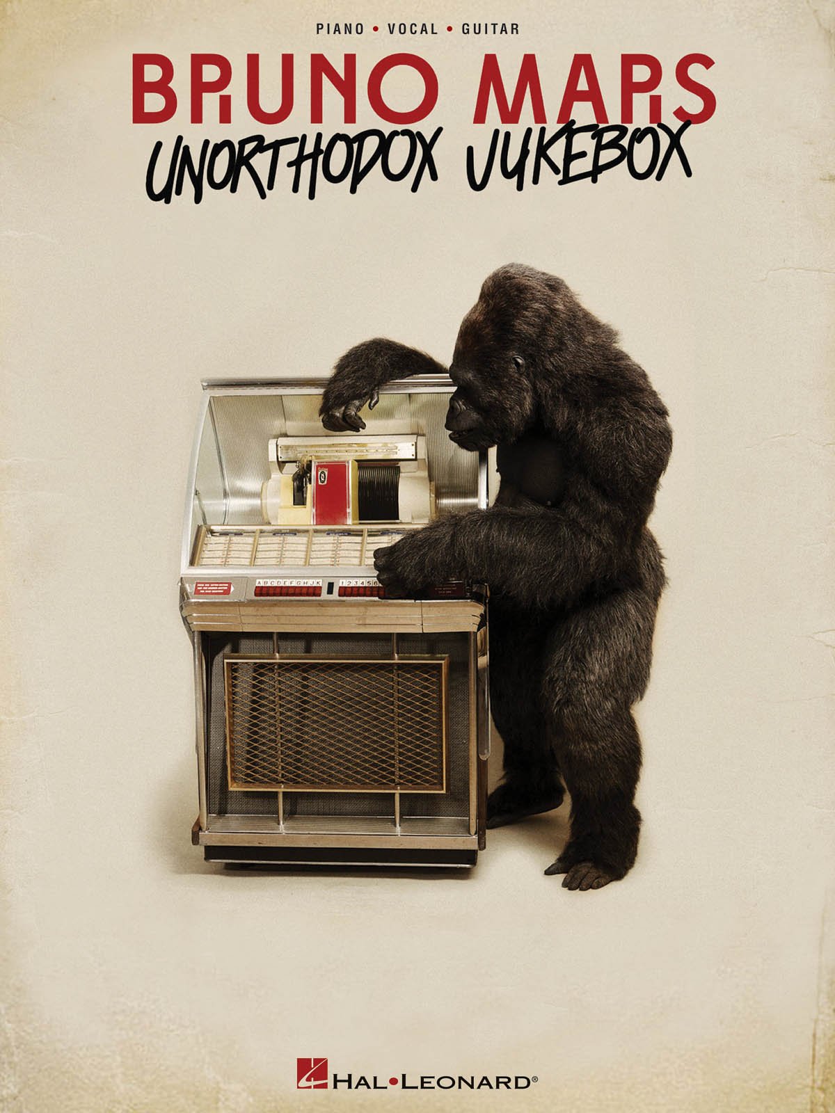 Bruno Mars: Unorthodox Jukebox: Piano - Vocal - Guitar 9781480333949