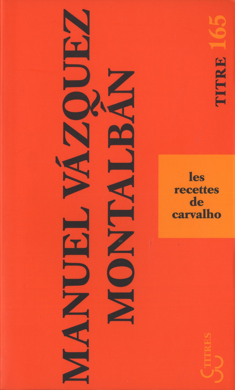 Les recettes de Carvalho 9782267024944