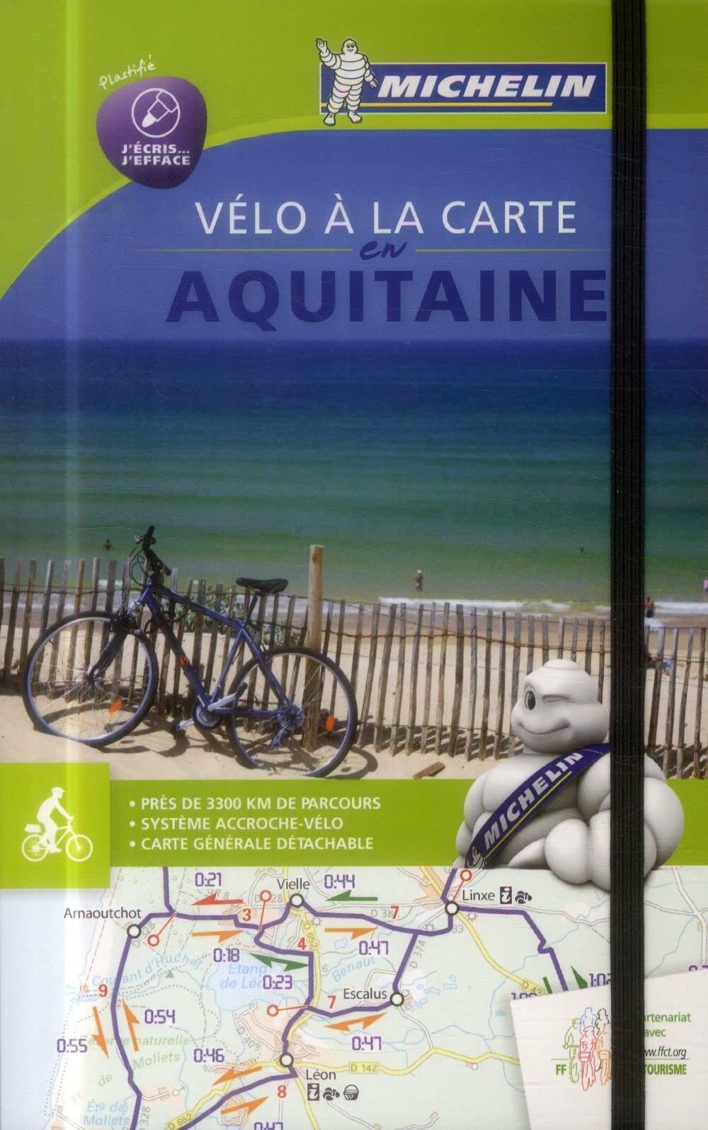 Carte Aquitaine à Vélo 9782067192324