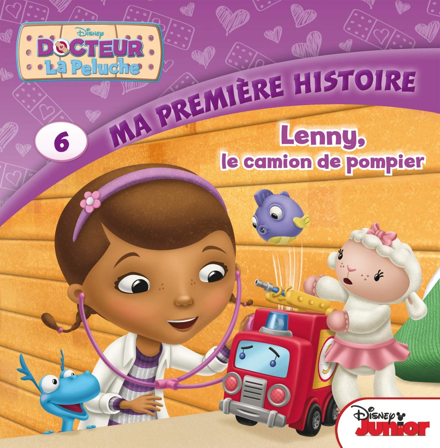 Lenny, le camion de pompier 9782014648645