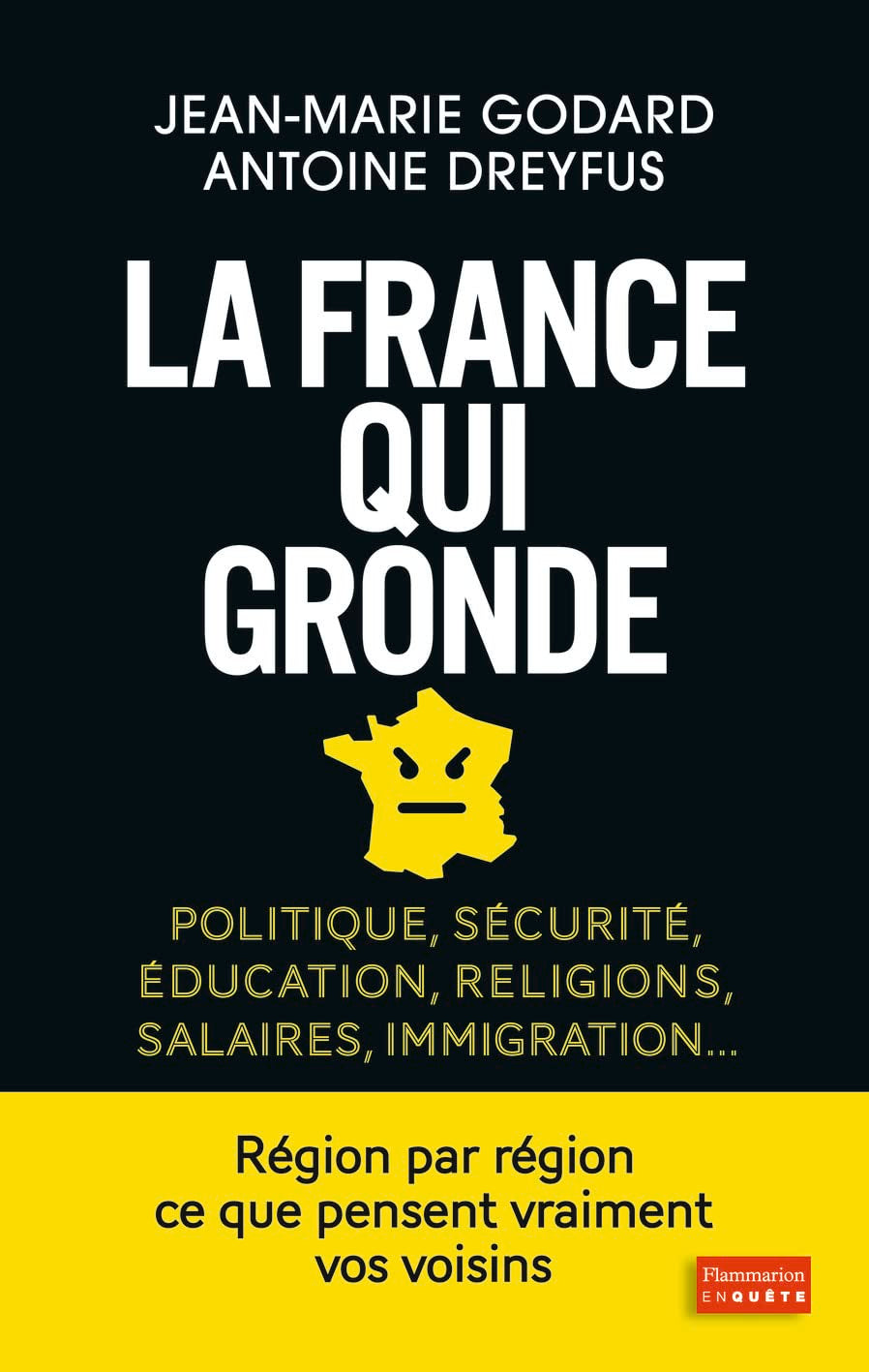 La France qui gronde: POLITIQUE, SECURITÉ, EDUCATION, RELIGIONS, SALAIRES, IMMIGRATION... 9782081404724