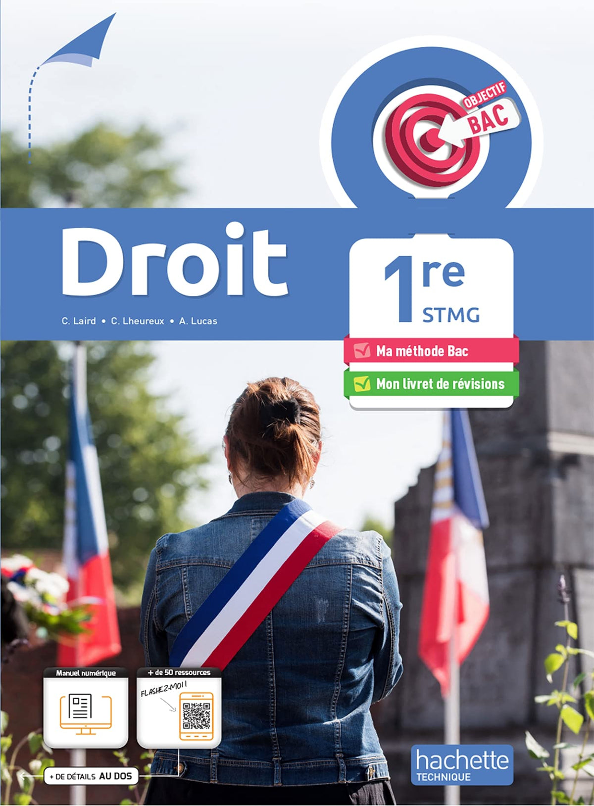 Objectif Bac Droit 1re STMG (détachable) - Ed. 2022 9782017176312
