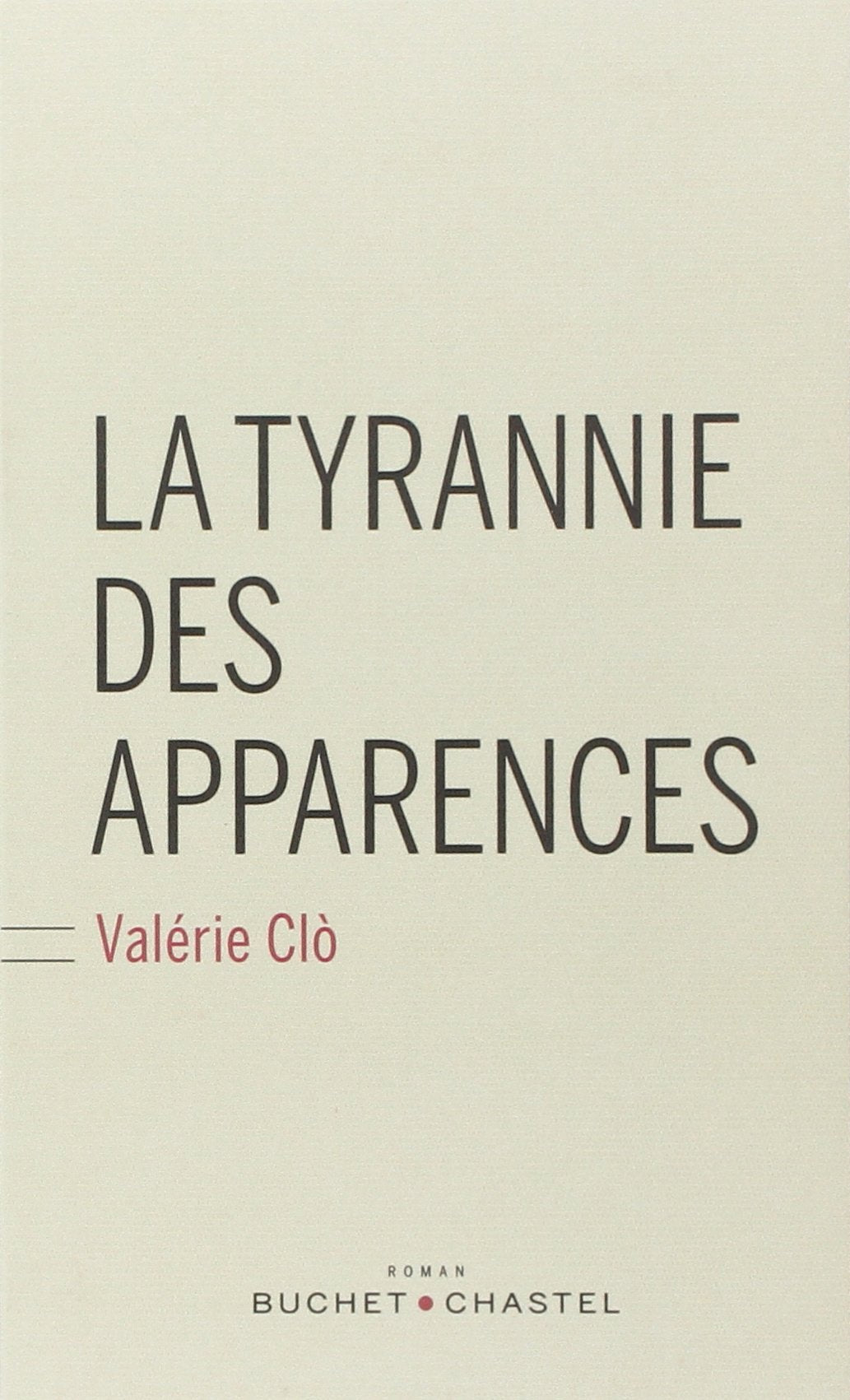 La tyrannie des apparences (0000) 9782283028155
