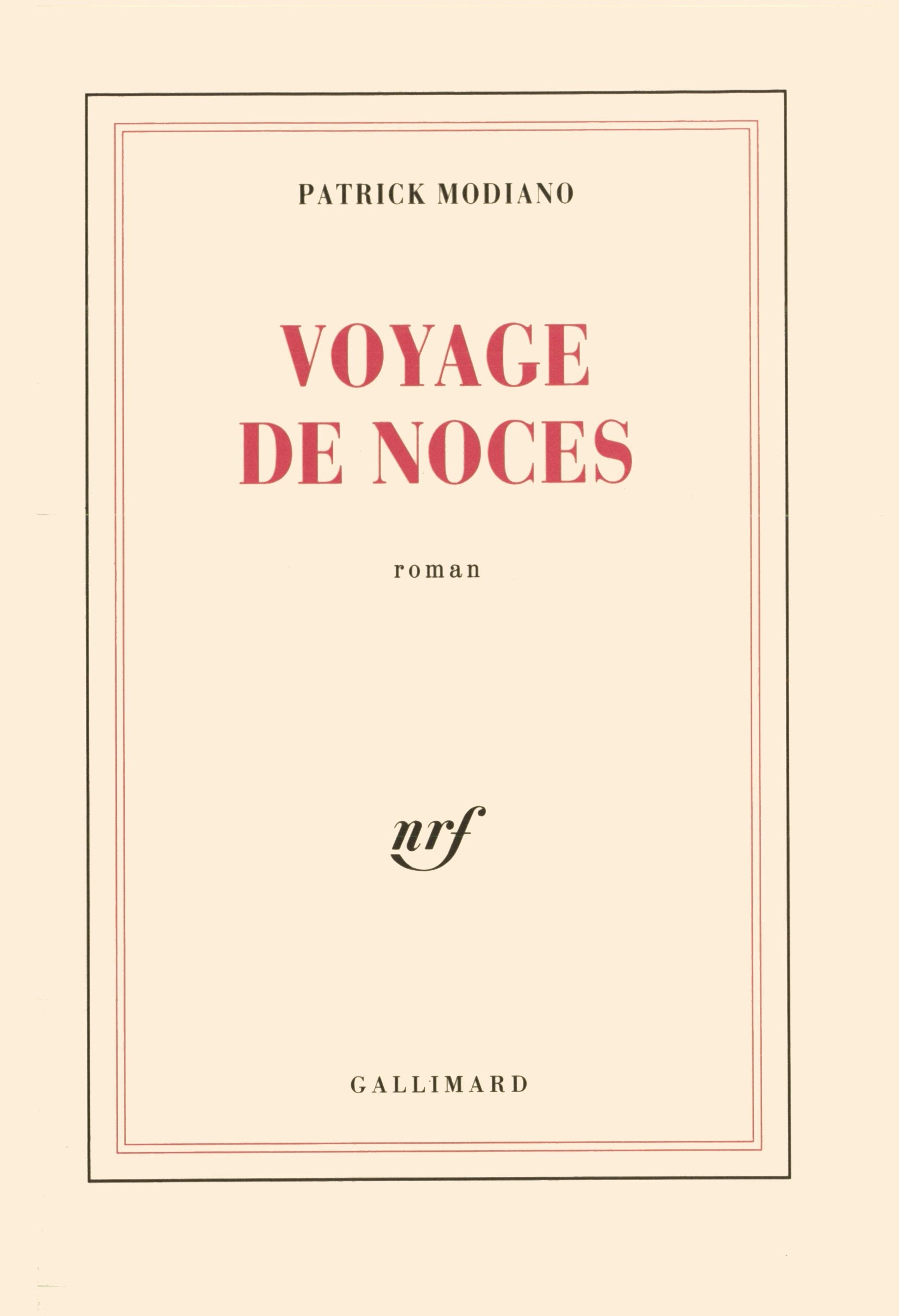 Voyage de noces 9782070719808