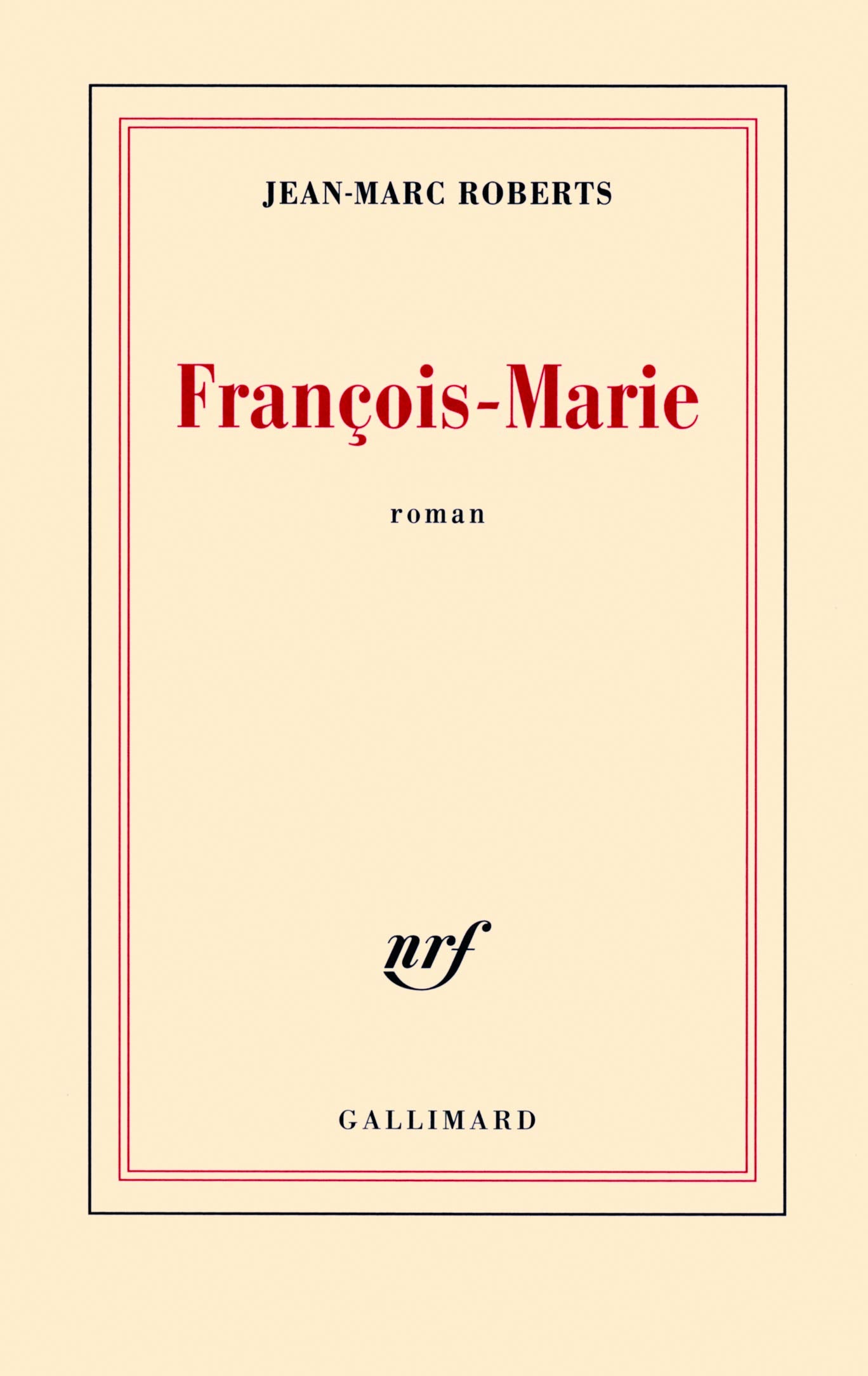 François-Marie 9782070134205