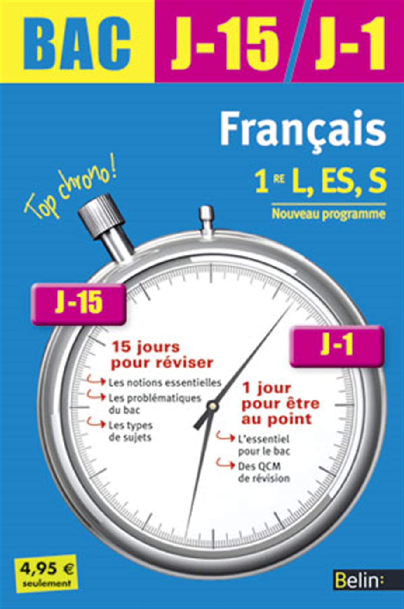 J-15 J-1 Français 1re L, ES, S 2012 9782701163369