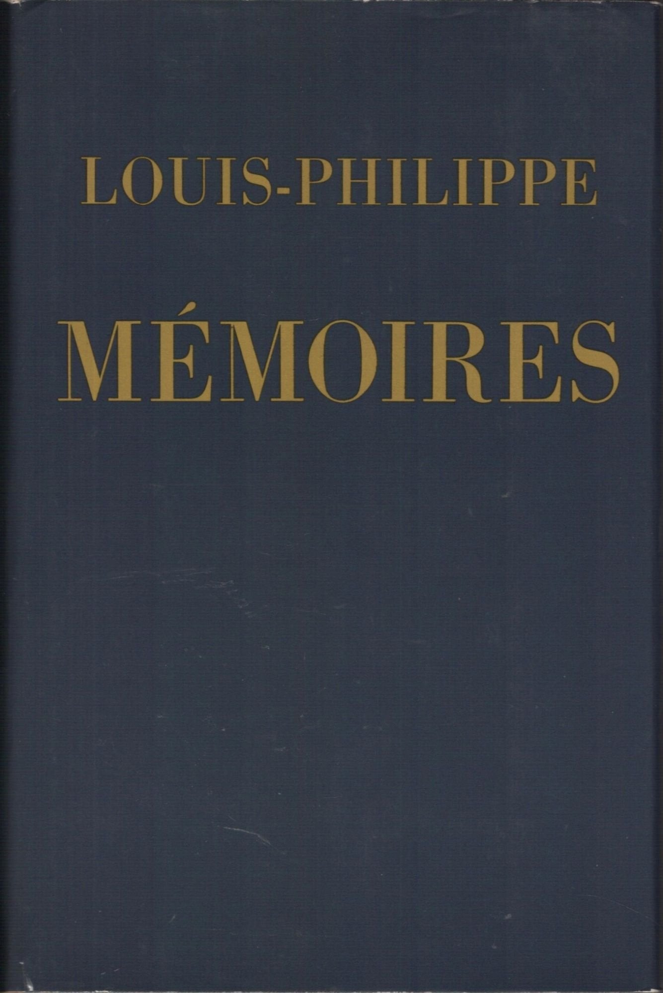 Mémoires de Louis-Philippe, Duc d'Orléans, Tome 1 