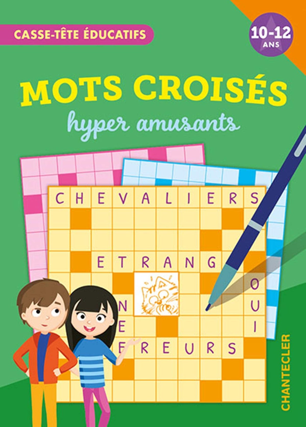 Mots croisés hyper amusants (10-12 a.): casse-tête éducatifs 9782803462384