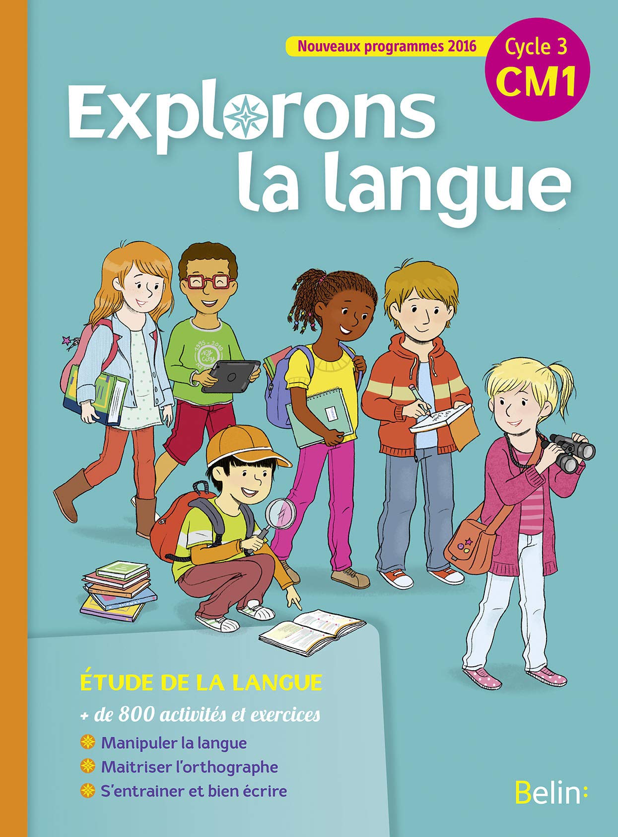 Explorons la langue CM1 - manuel élève 9782701195810