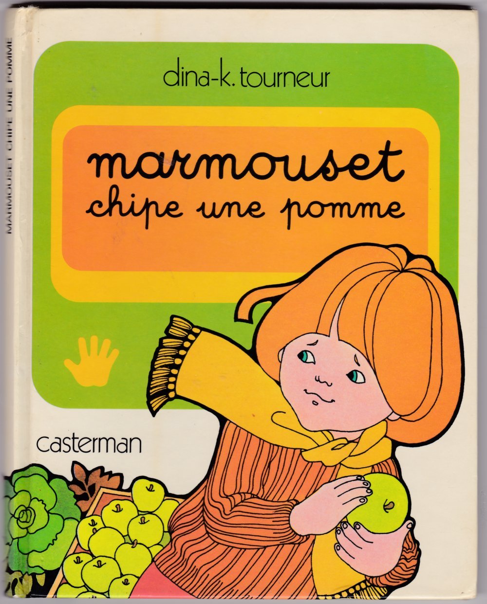 Marmouset chipe une pomme 9782203114142
