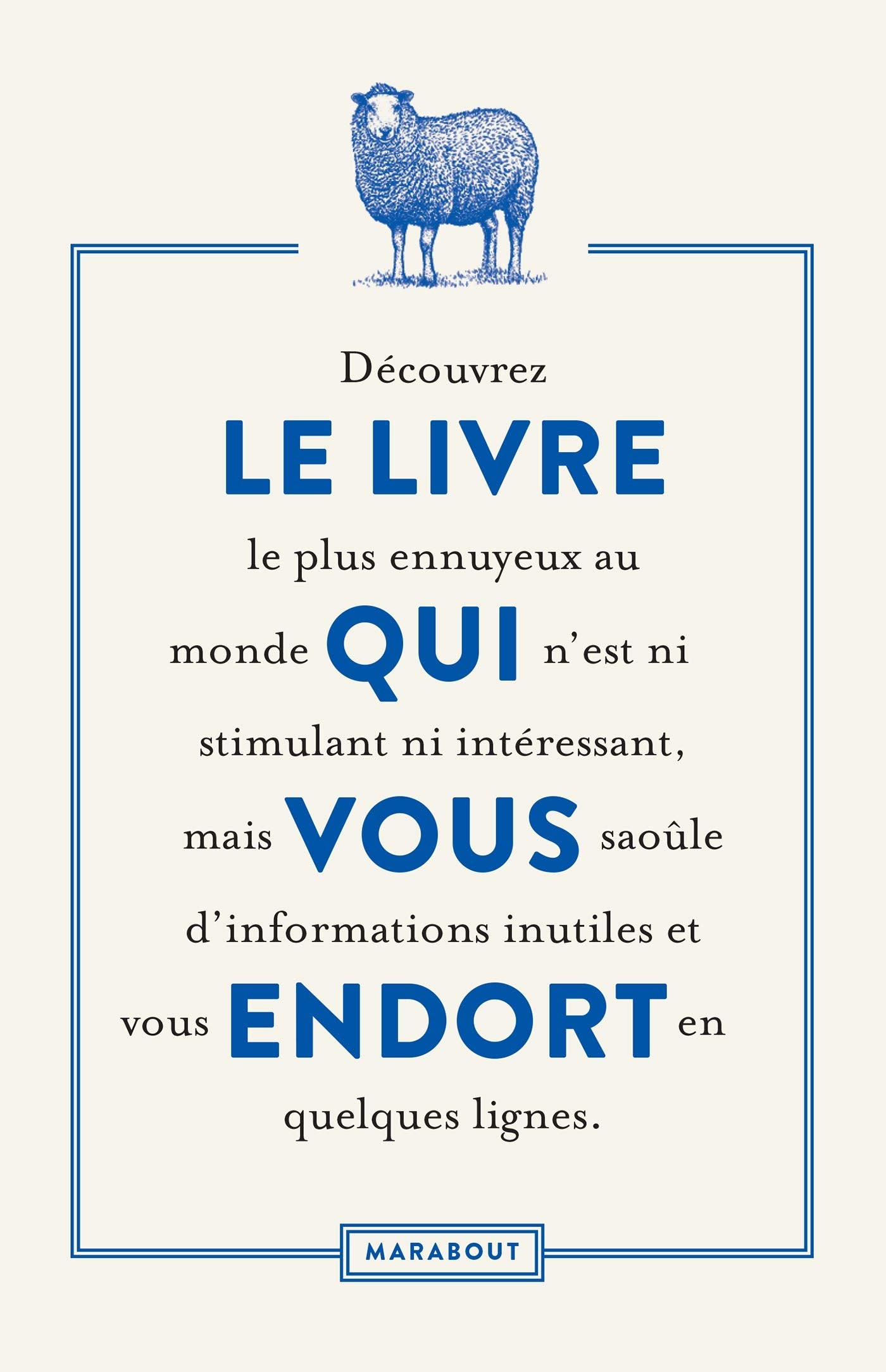 Le livre qui vous endort 9782501139731