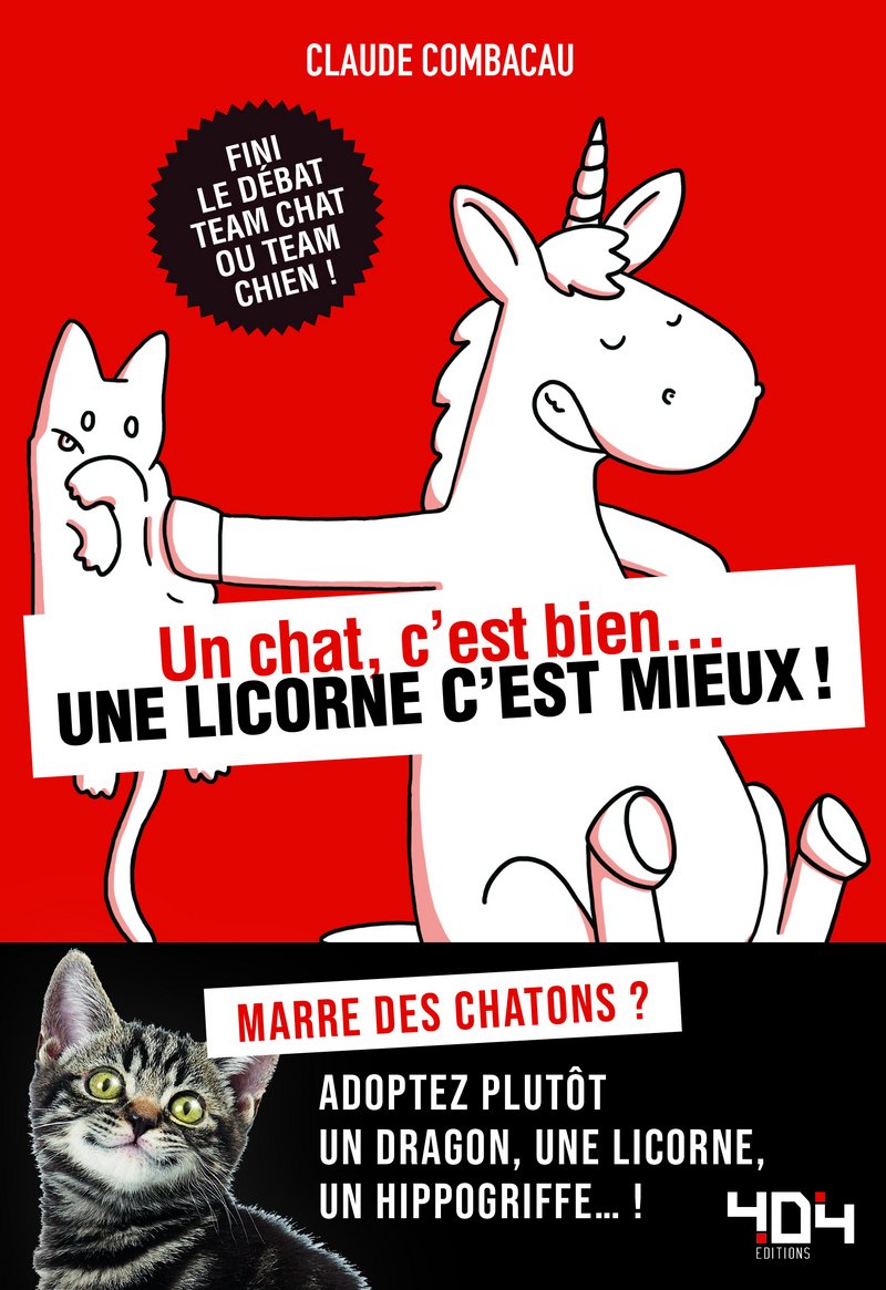 Un chat, c'est bien... une licorne c'est mieux ! 9791032402016