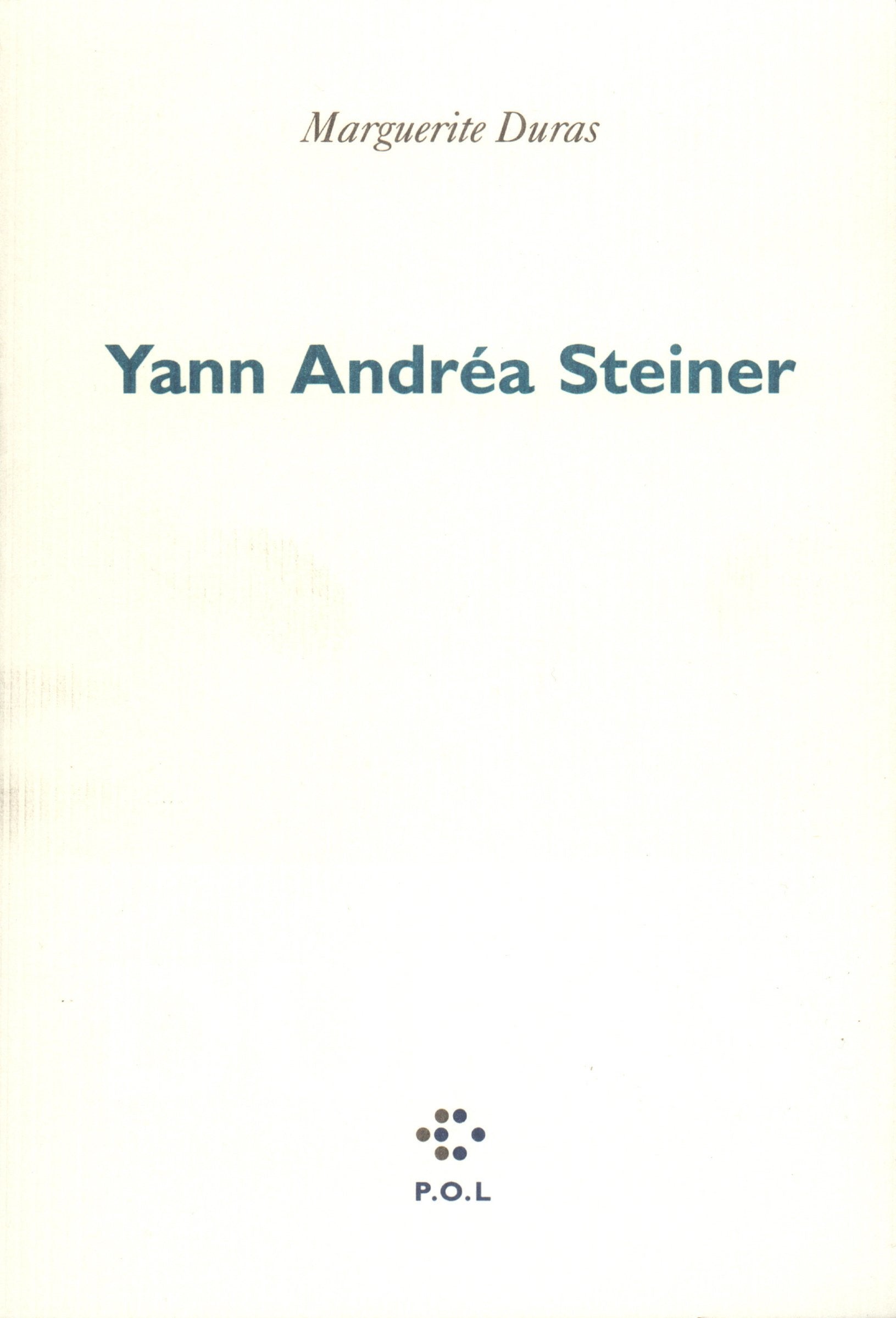 Yann Andréa Steiner 9782867442445