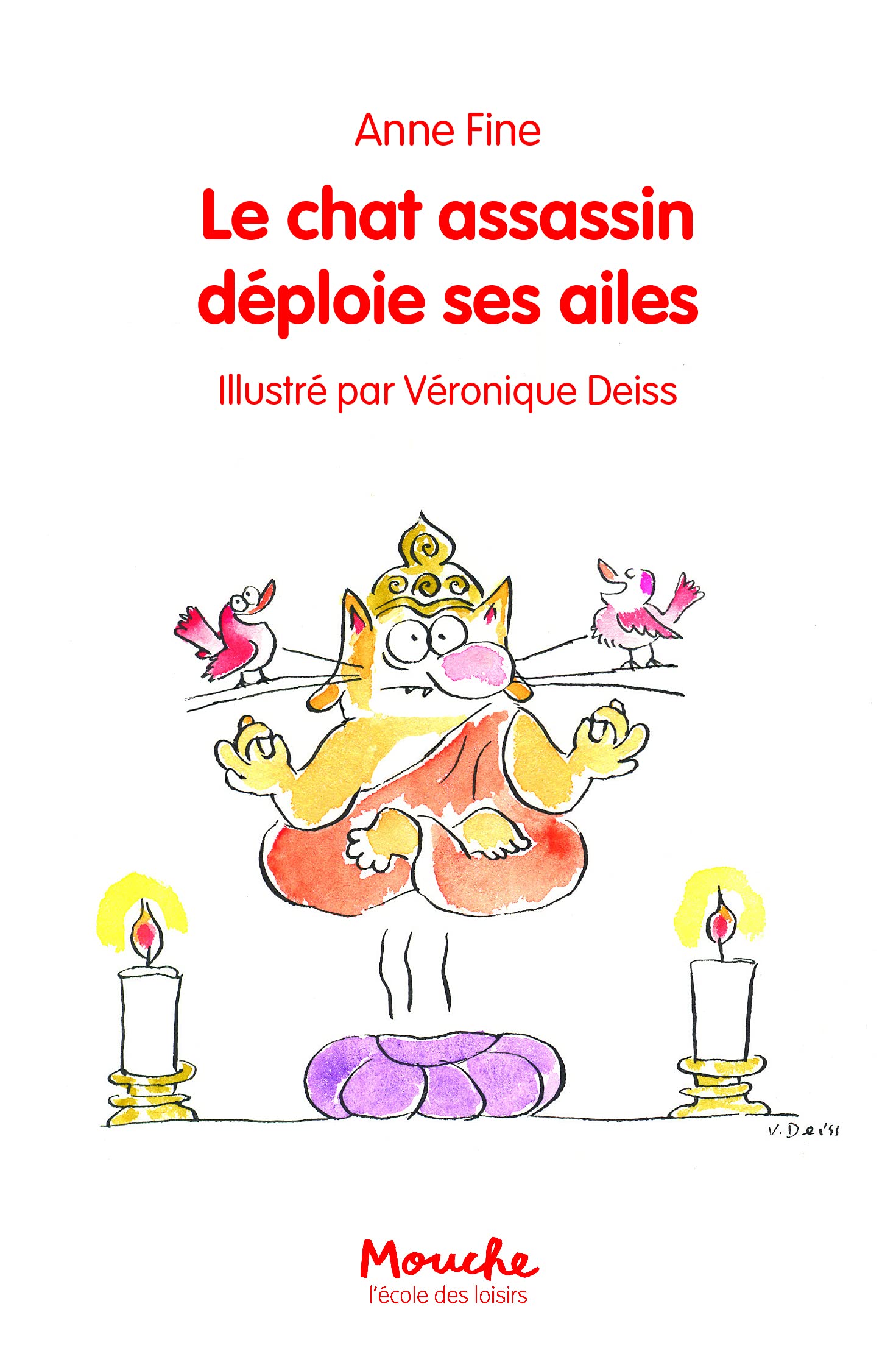 Le chat assassin déploie ses ailes 9782211312332