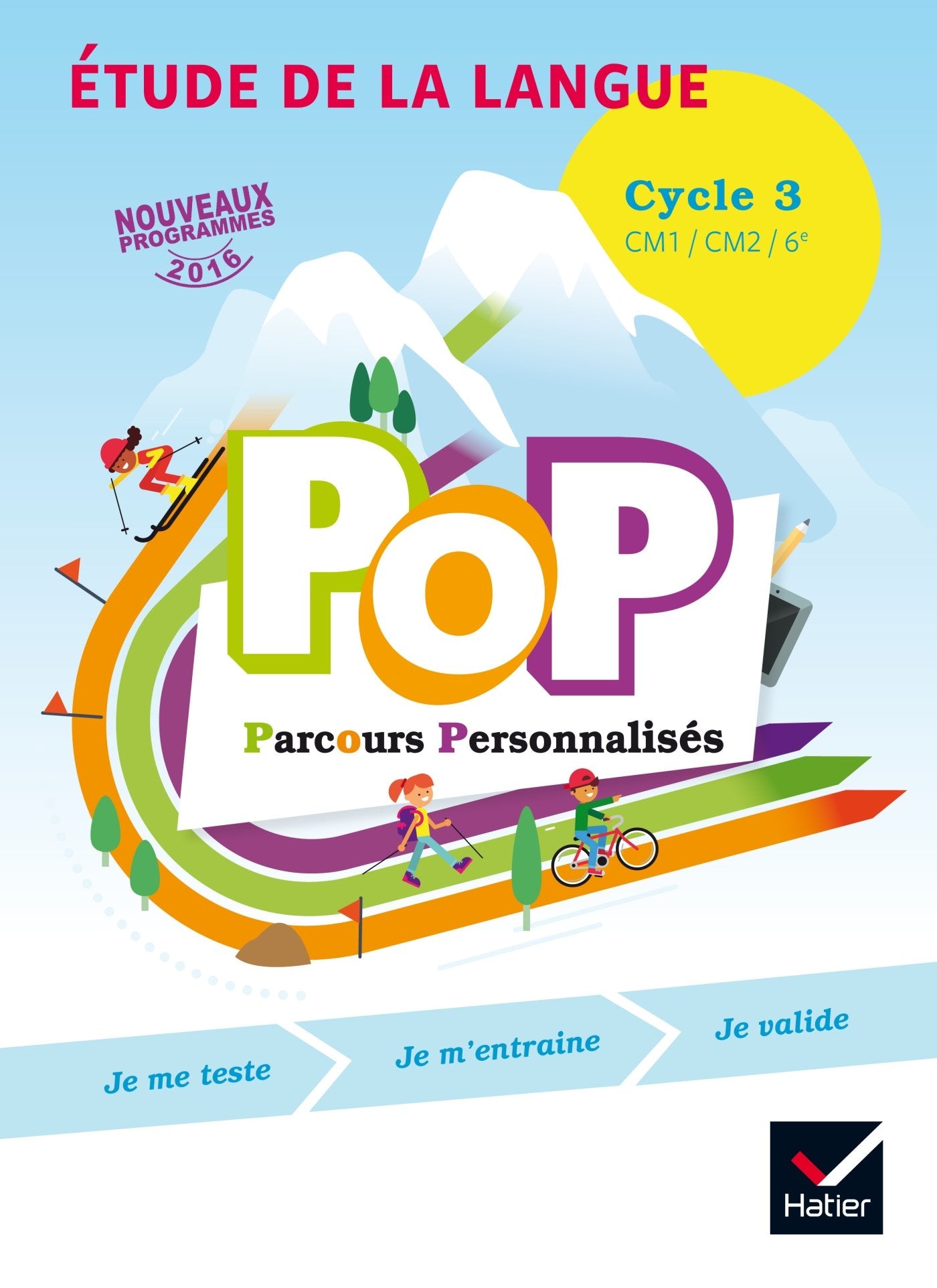 POP Parcours personnalisés - Etude de la langue Cycle 3 Éd. 2017 - Livre élève 9782401026094