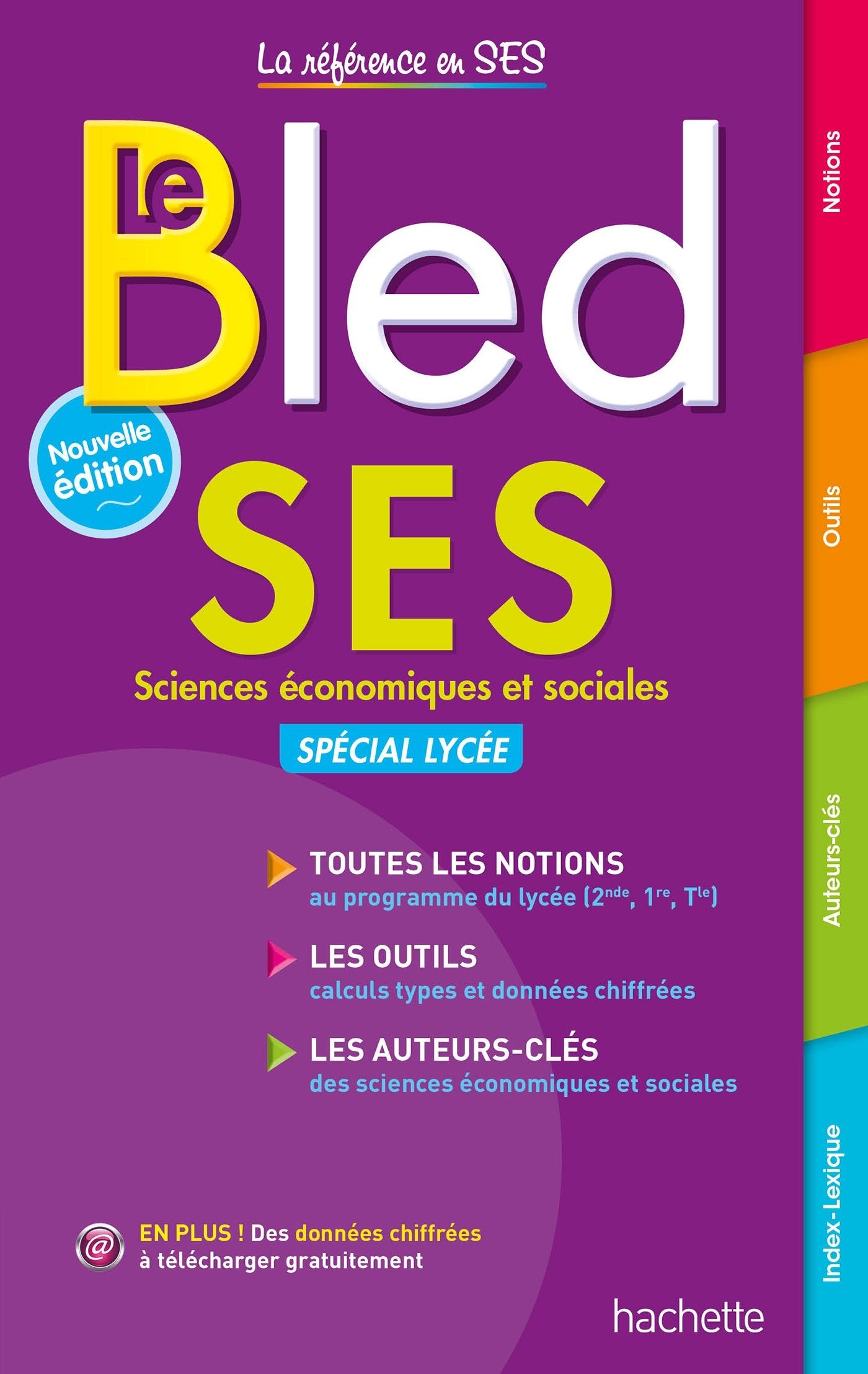 Le Bled SES Sciences économiques et sociales 9782017016014