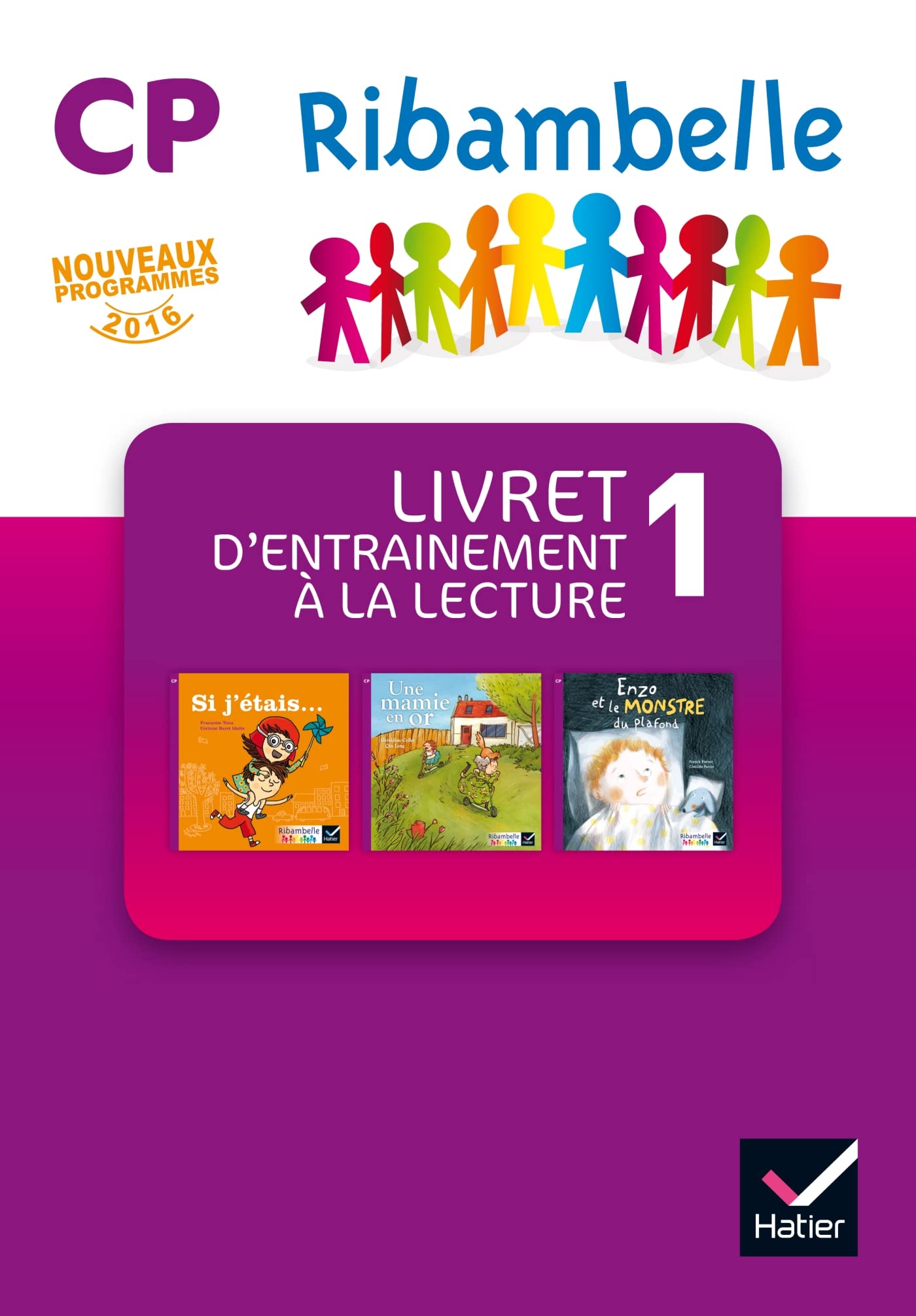 Ribambelle CP série Violette éd. 2016 - Livret d'entrainement 1 PAS VENDU SEUL 9782218999284